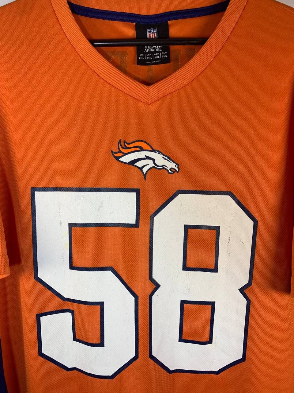 NFL Denver Broncos Von Miller #58 NFL Team Apparel Jersey 2XL Size US XXL / EU 58 / 5 - 2 Thumbnail