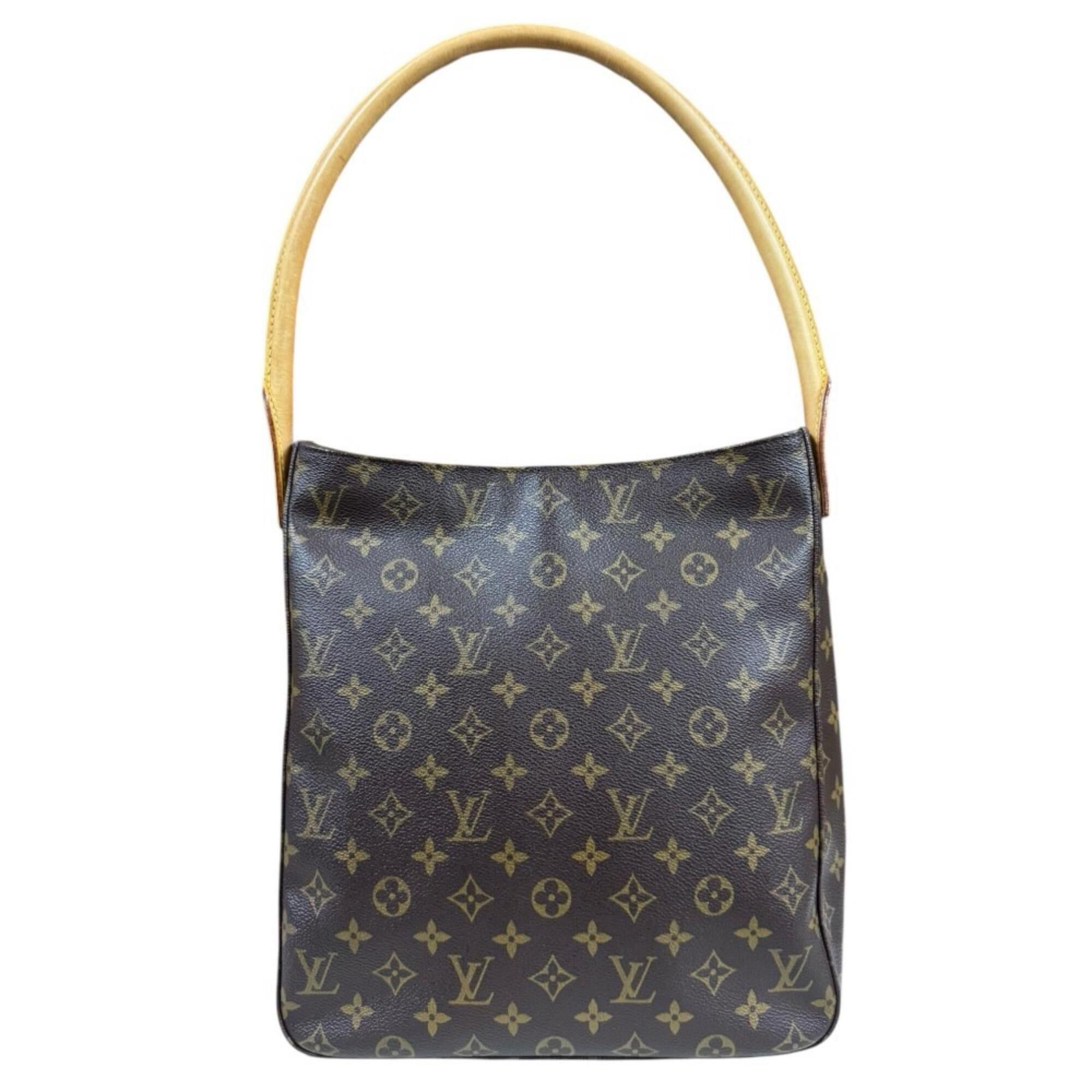 Louis Vuitton Louis Vuitton Looping GM Monogram Shoulder Bag, Canvas M51145 Brown, Women's LOUIS VUITTON Size ONE SIZE - 1 Thumbnail
