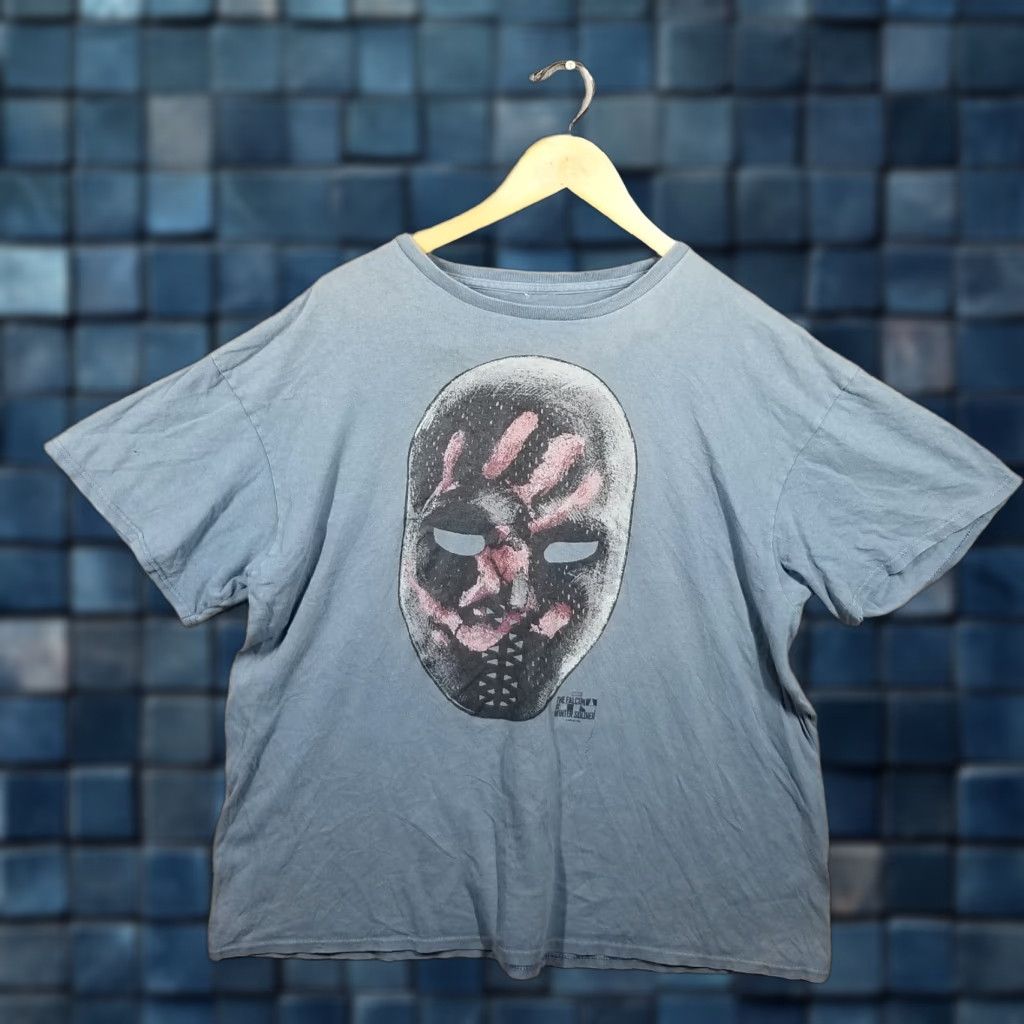 Vintage Marvel Shirt Marvel The Falcon Graphic Tee Unisex Adults Short Sleeve Crew Neck L Blue Graphic Print 90s Comics Theme Mens Womens Size US L / EU 52-54 / 3 - 1 Thumbnail