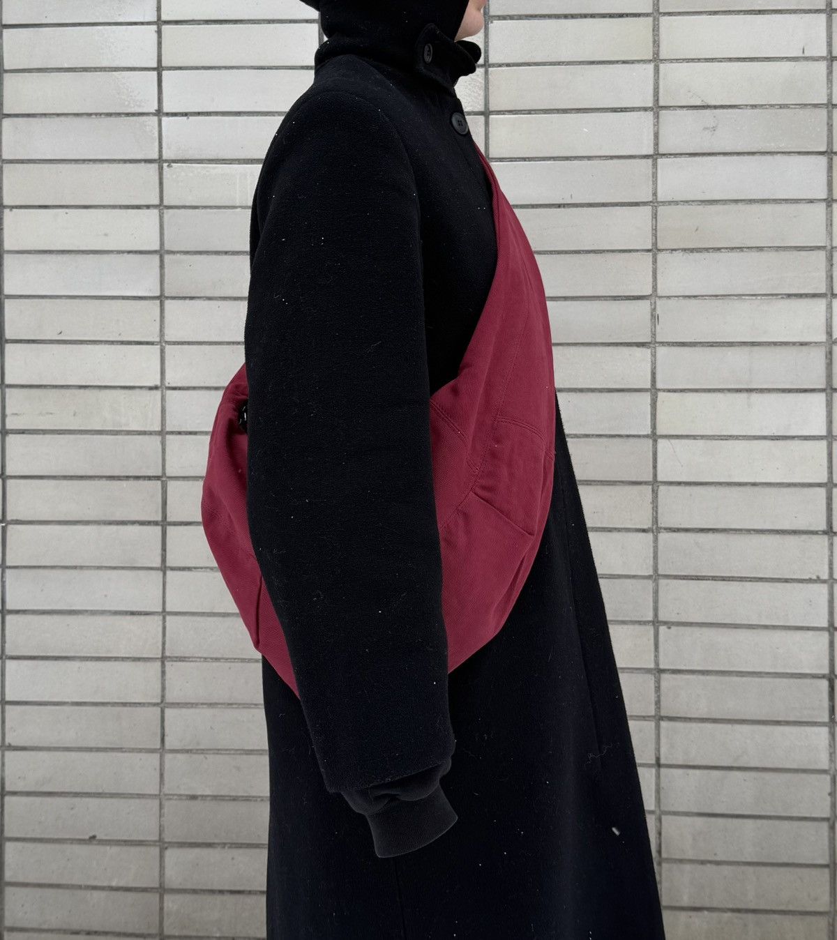 Other Red Y2K Sling Bag - Unisex Minimal, Japan Style Size ONE SIZE - 11 Thumbnail
