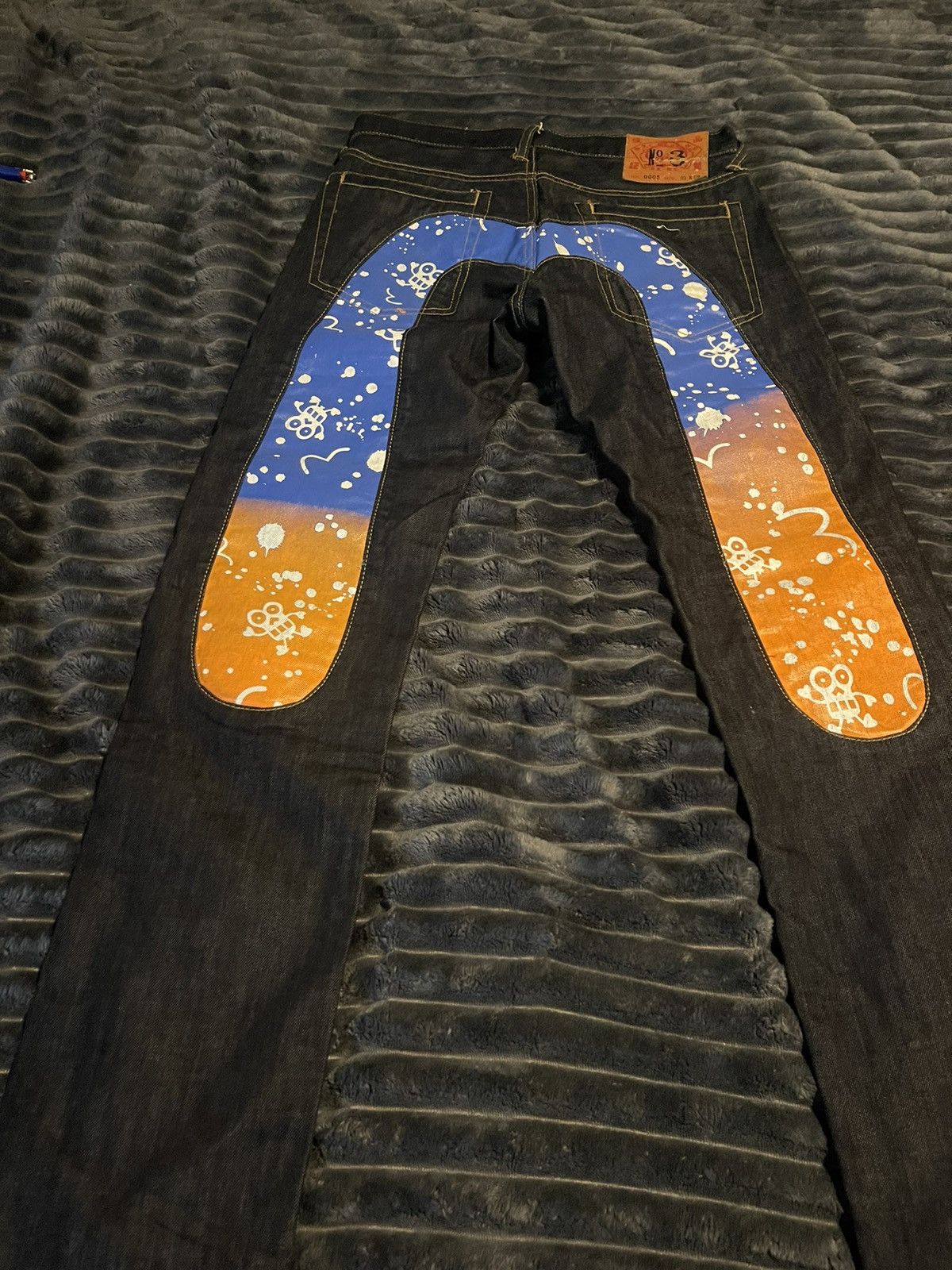 image of Evisu Denim in Blue, Men's (Size 31)