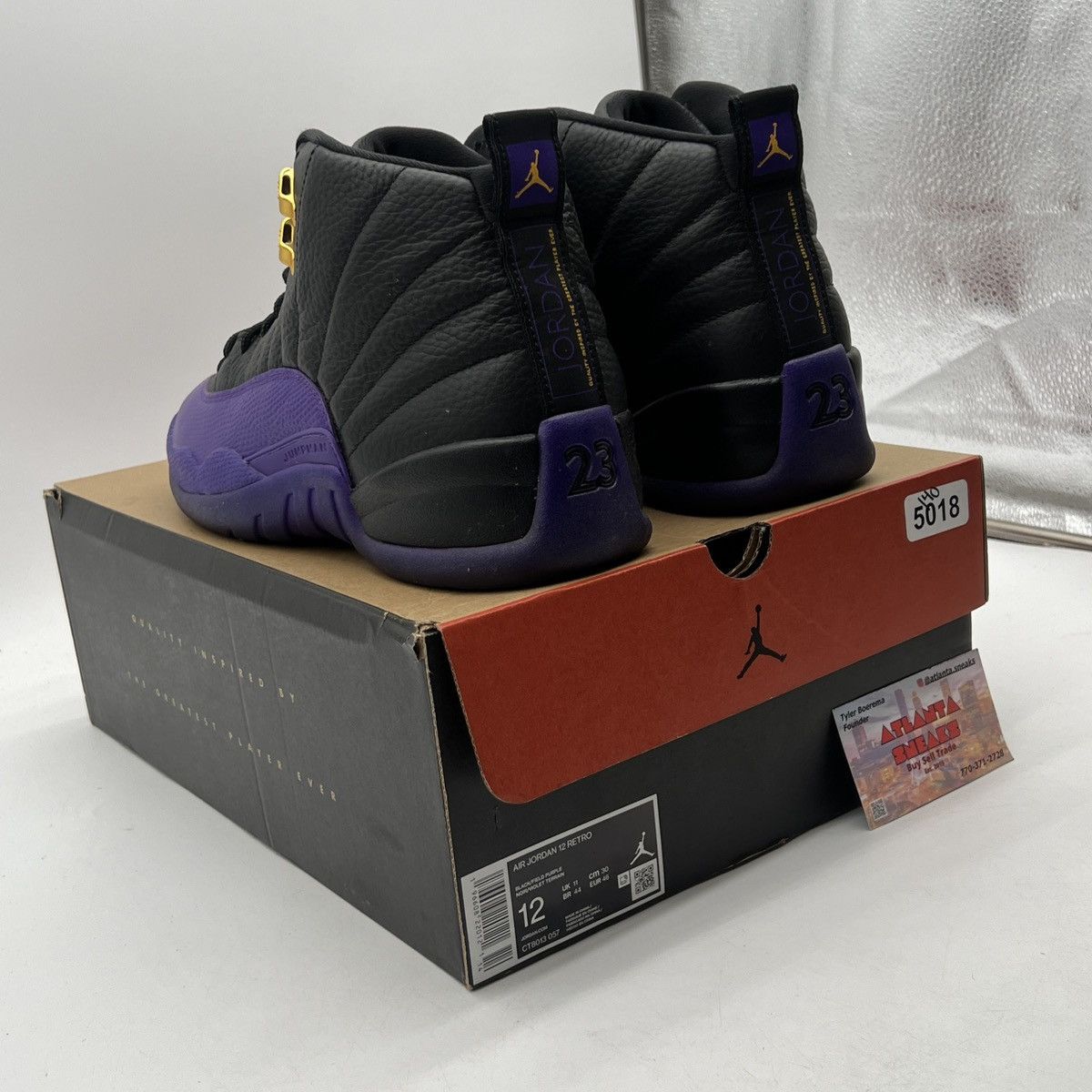 Jordan Brand Air Jordan 12 field purple Size US 12 / EU 45 - 4 Thumbnail