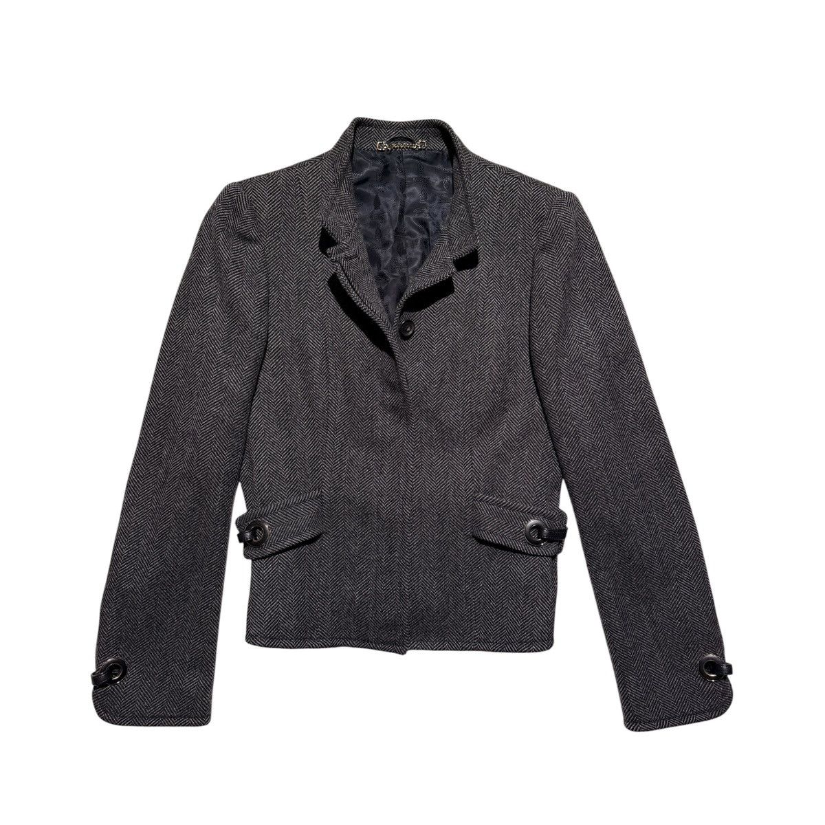 Gucci Archive Cashmere wool structured kacket Size US S / EU 44-46 / 1 - 1 Thumbnail