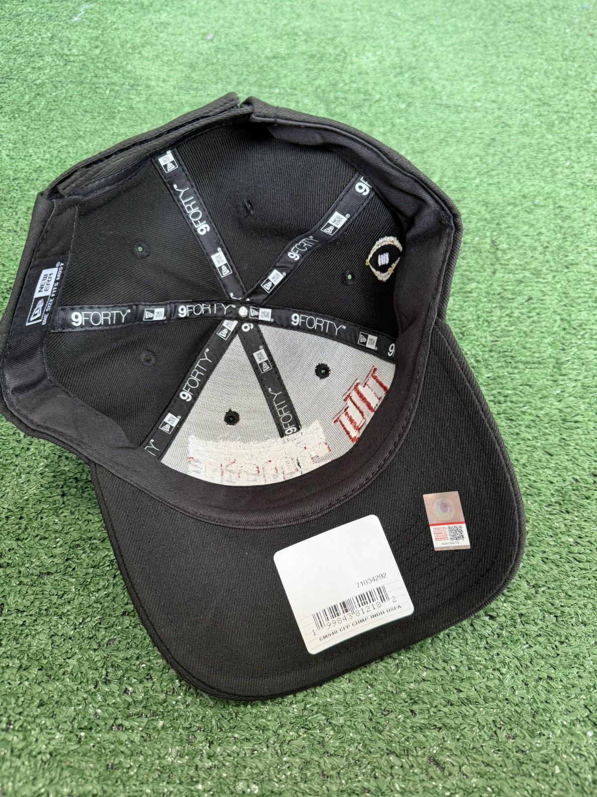 New Era New Era Black Indiana Hoosiers 2025 National Champions Mens Size ONE SIZE - 5 Thumbnail