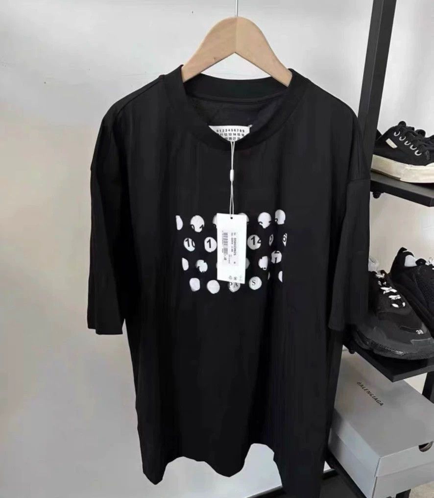 Maison Margiela Maison Margiela hollowed out number letters printed round n Size US M / EU 48-50 / 2 - 6 Thumbnail