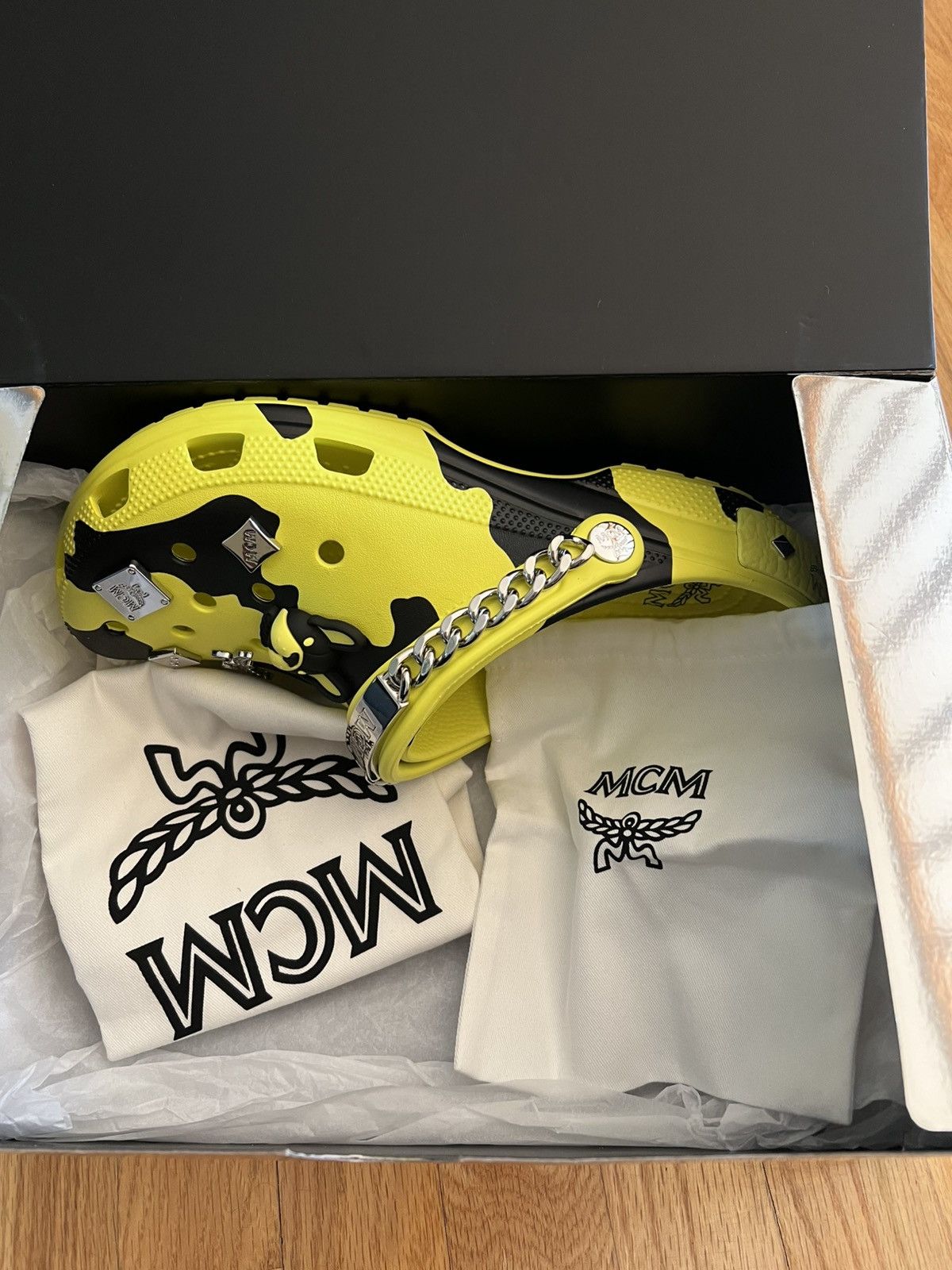 MCM MCM x Crocs Size US 10 / EU 43 - 1 Thumbnail