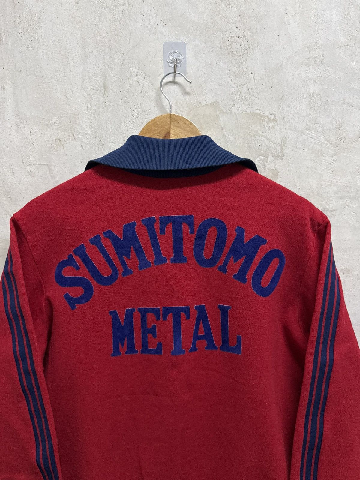 Adidas Vintage Adidas Kokura “Sumitomo Metal” Track Top Size US M / EU 48-50 / 2 - 2 Thumbnail