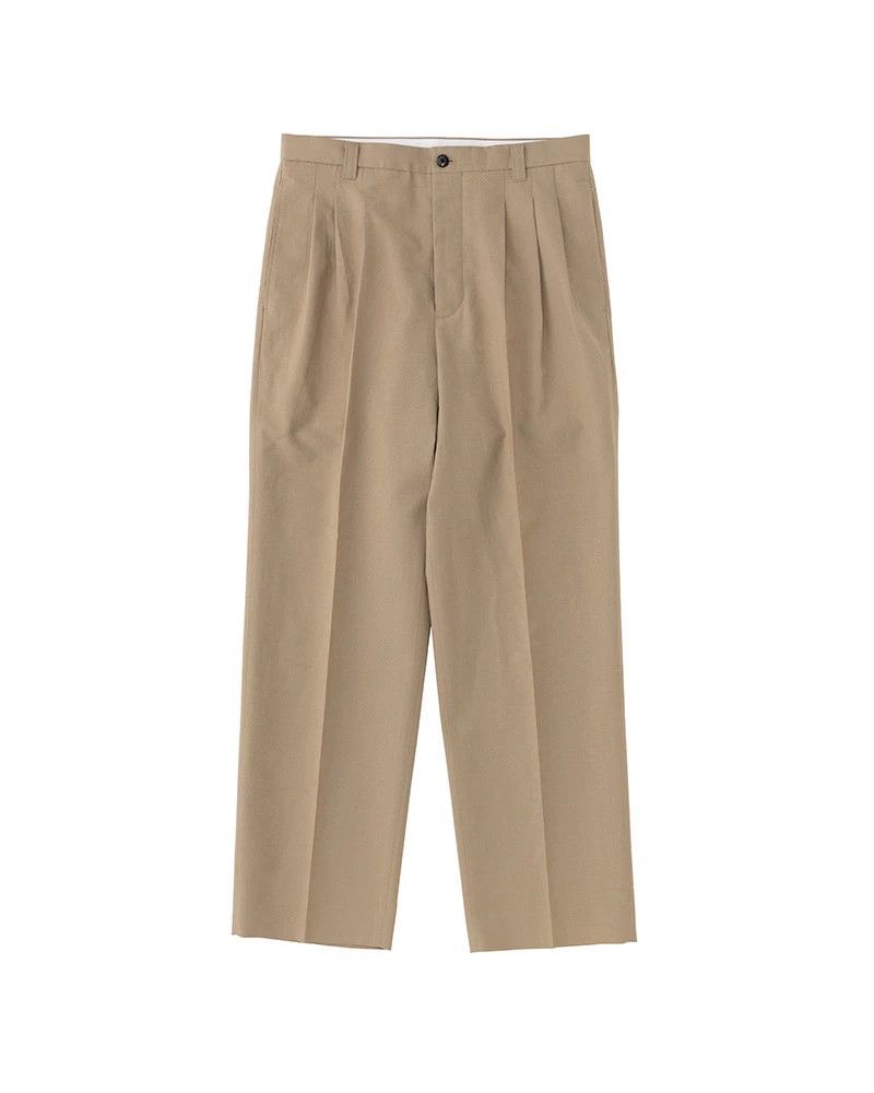 Visvim VISVIM MCCLOUD SLACKS SS23 WoolLinen Khaki 3 Size US 34 / EU 50 - 1 Thumbnail