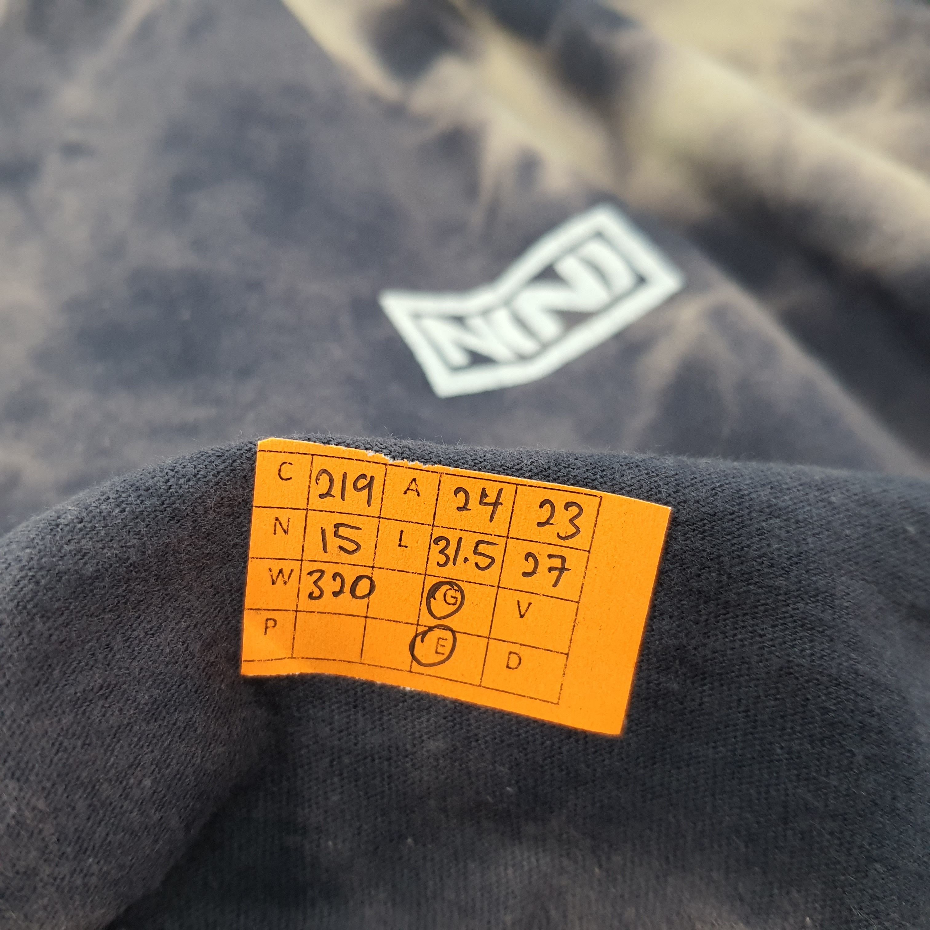 Japanese Brand × Number (N)ine × Vintage Vintage Number Nine Japan Brand Long Sleeve Tshirt C219N15 Size US XL / EU 56 / 4 - 7 Thumbnail