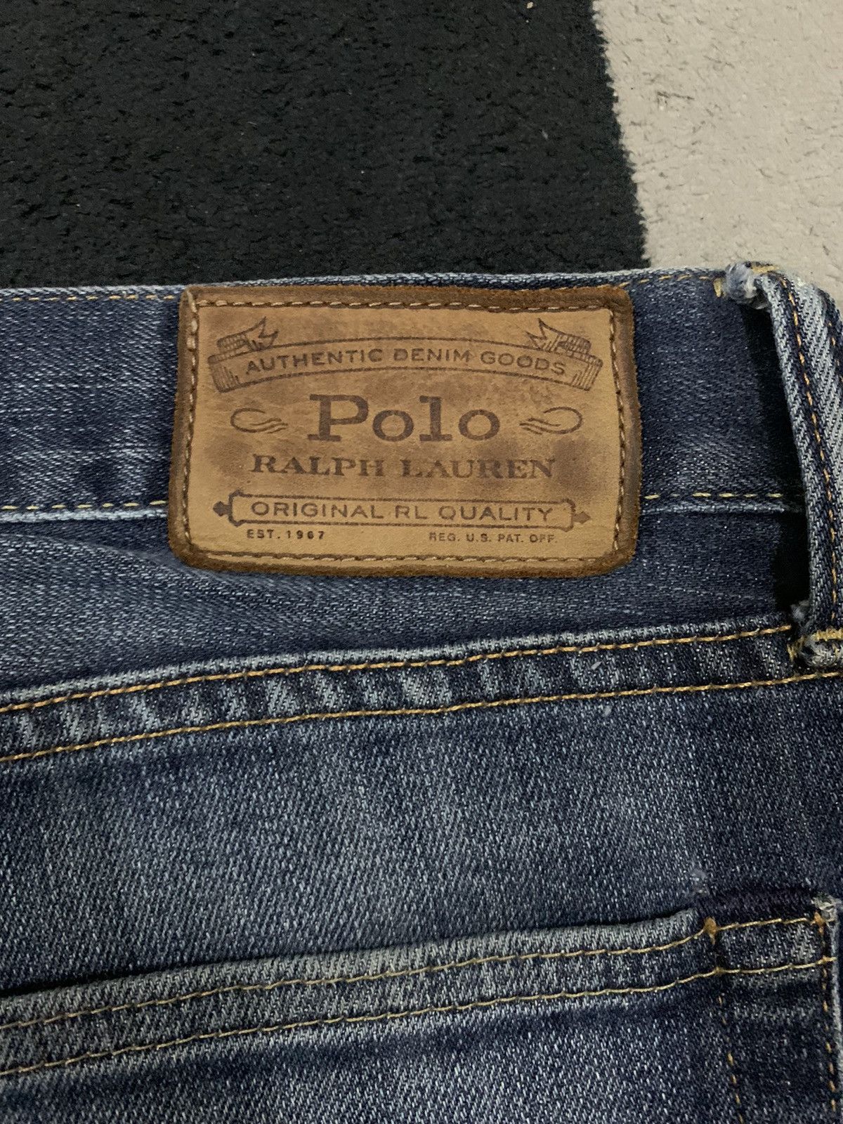 Ralph Lauren Vintage Polo Ralph Lauren The Sullivan Slim Straight Jeans Size US 33 - 13 Thumbnail