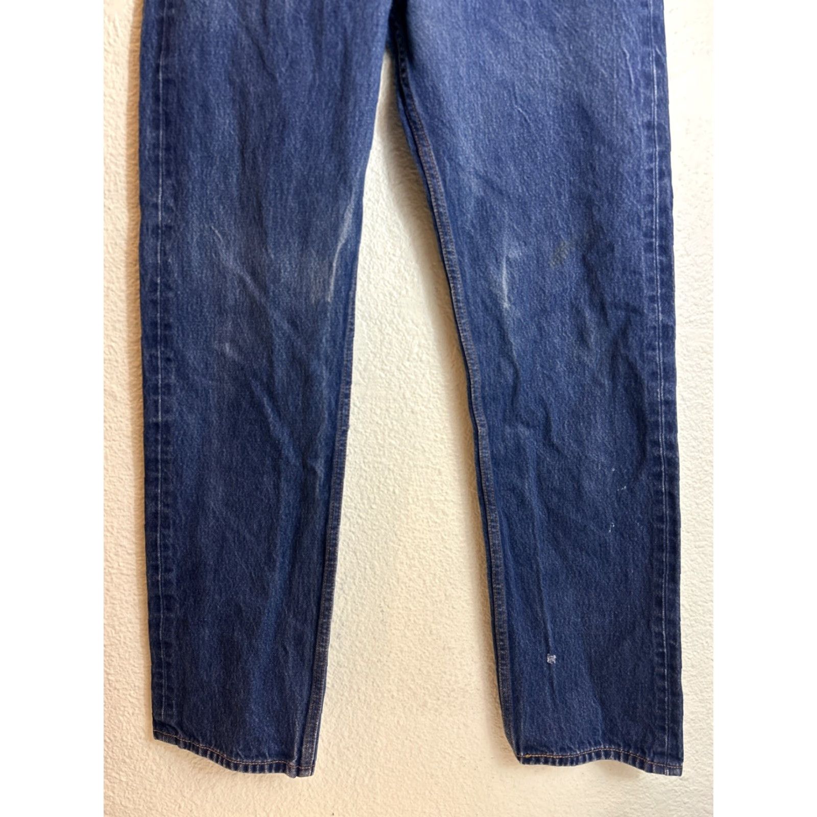 Levi's VINTAGE Levi's 501 Button Fly Jeans Dark Wash 32x34 Men Regular Blue Straight 90s Size US 32 / EU 48 - 2 Thumbnail