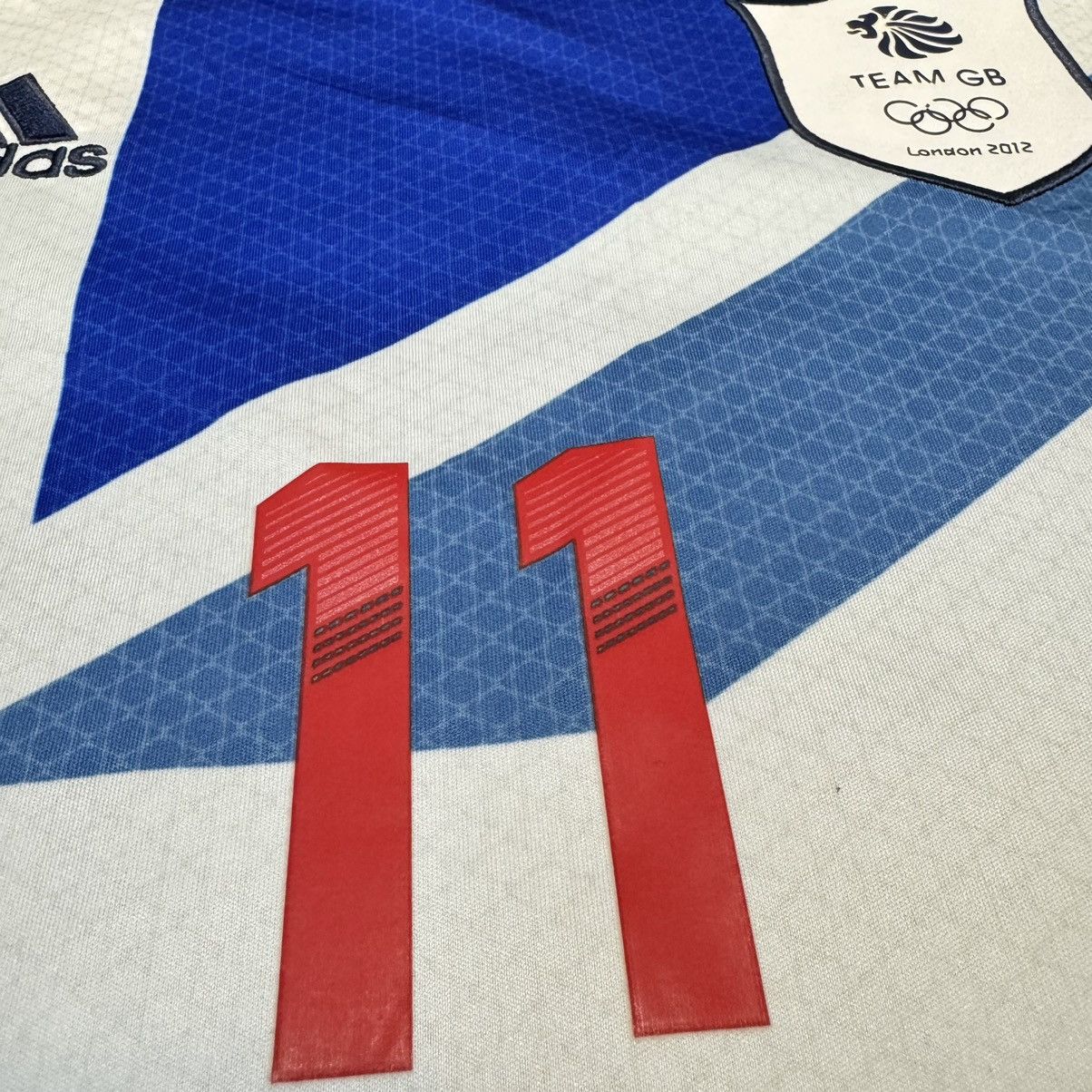 Adidas Olympic 2012 GB team football shirt #11 Giggs Size US M / EU 48-50 / 2 - 4 Thumbnail