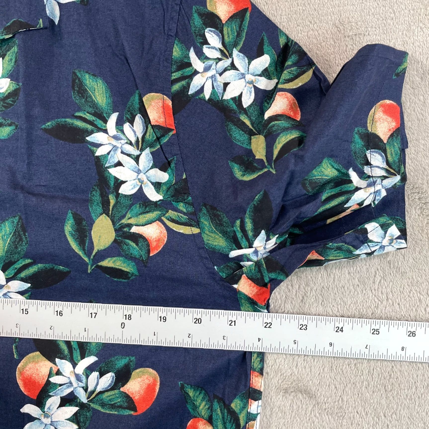 Abercrombie & Fitch Abercrombie & Fitch Hawaiian Camp Shirt Men Small Blue Multi Floral SS NWT 0 Size US S / EU 44-46 / 1 - 5 Thumbnail
