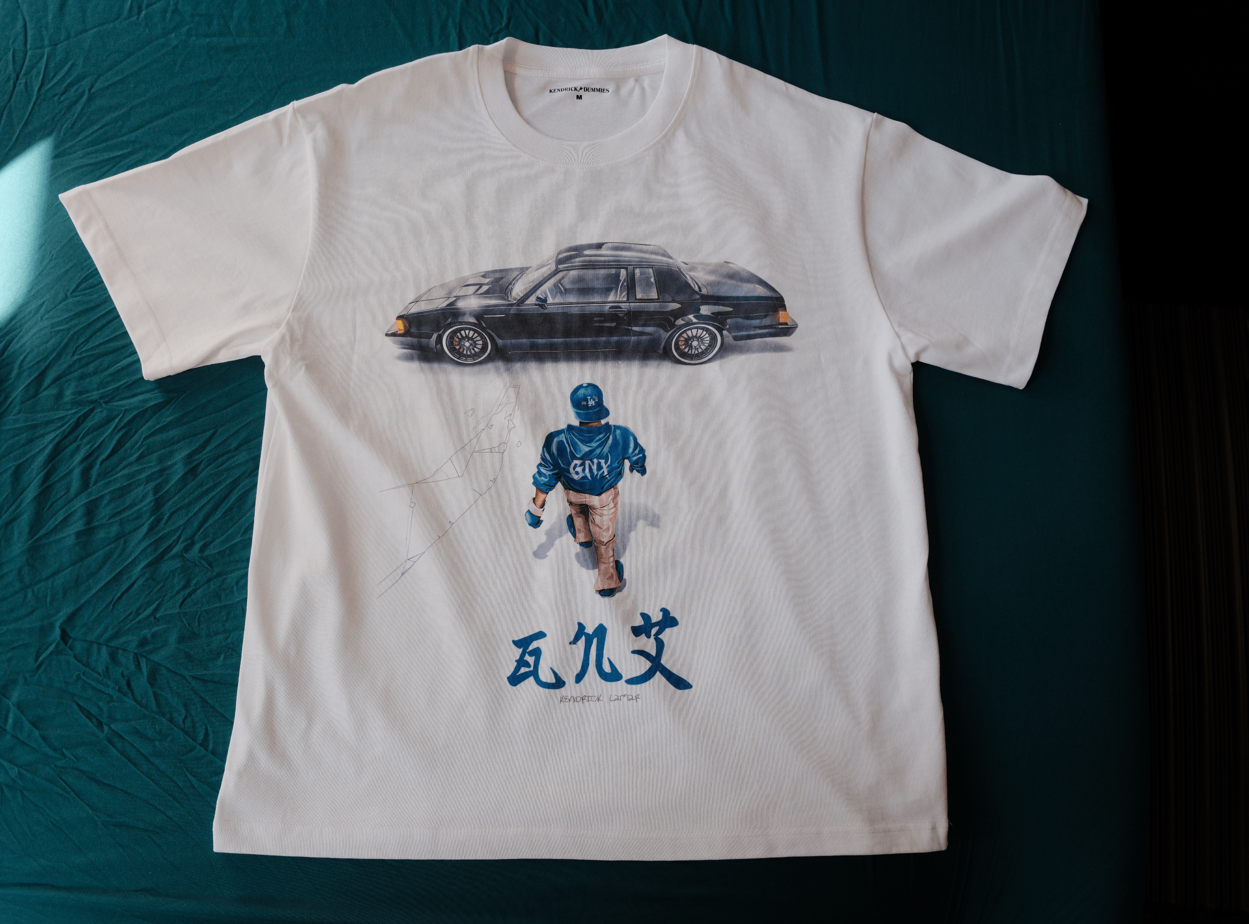 Kendrick Lamar GNX Kenny Tee | Kendrick For Dummies Exclusive Size US L / EU 52-54 / 3 - 1 Thumbnail