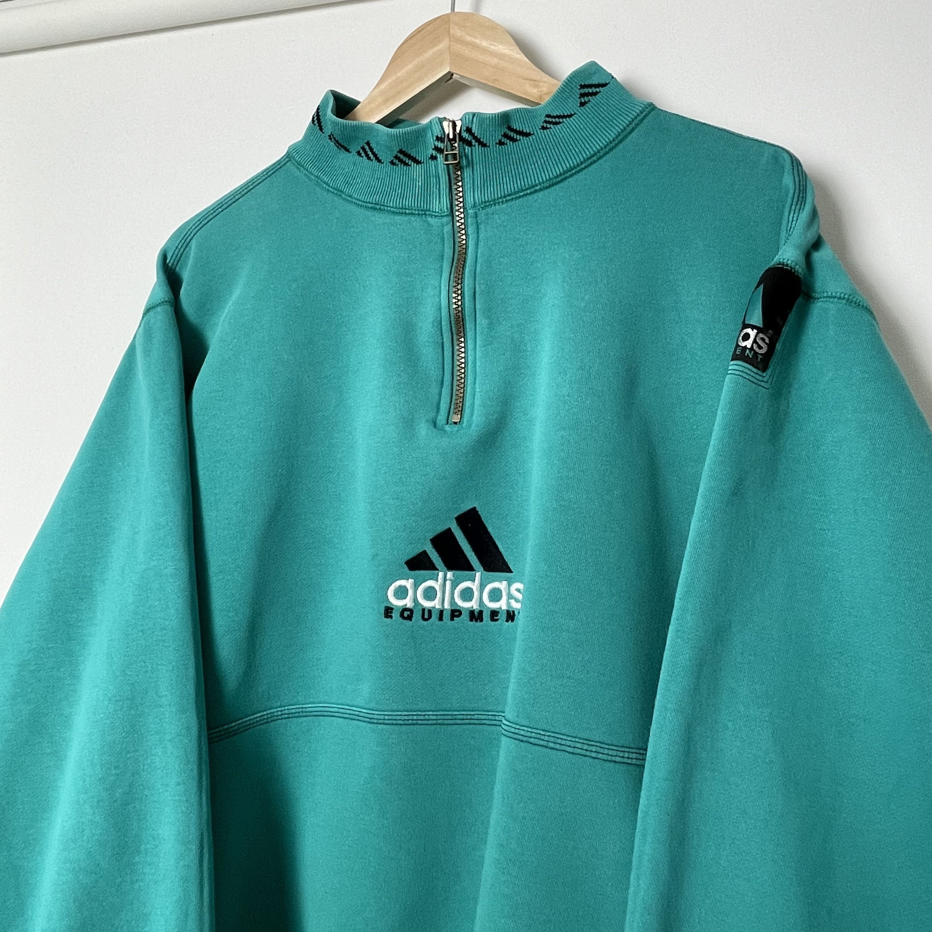 image of Adidas Equipment Vintage Sweateshirt, Sweater,streetwear, Men's (Size Medium)
