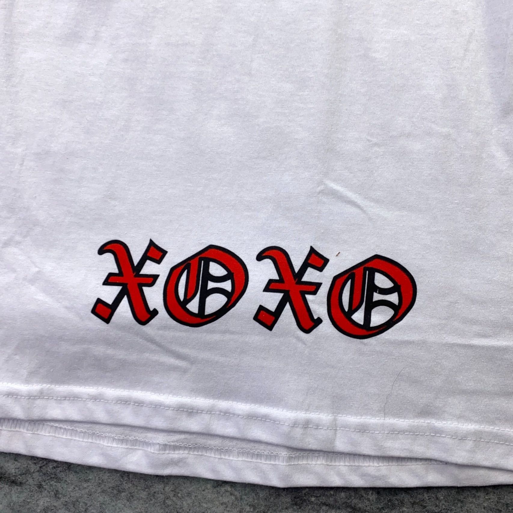 Vintage Seeing Redd Mens Shirt Large White rue21 T-Shirt Crew Neck Short Sleeve Cotton Jersey Graphic Print Classic Beddor Dark Sundaze 90s Mens Size US L / EU 52-54 / 3 - 5 Thumbnail
