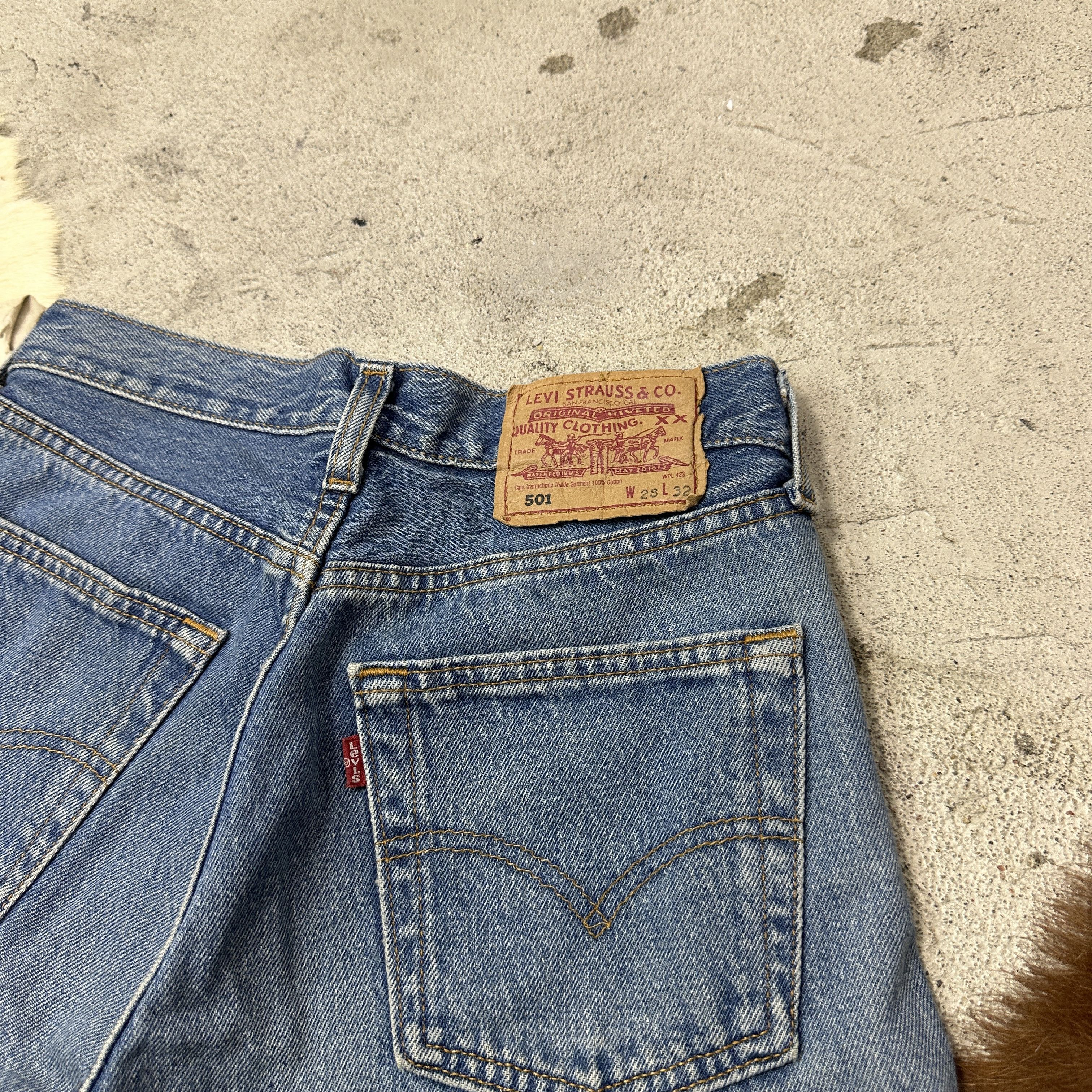 Levi's Vintage Denim Streetwear Levi's 501 Jeans Size 33" - 3 Thumbnail