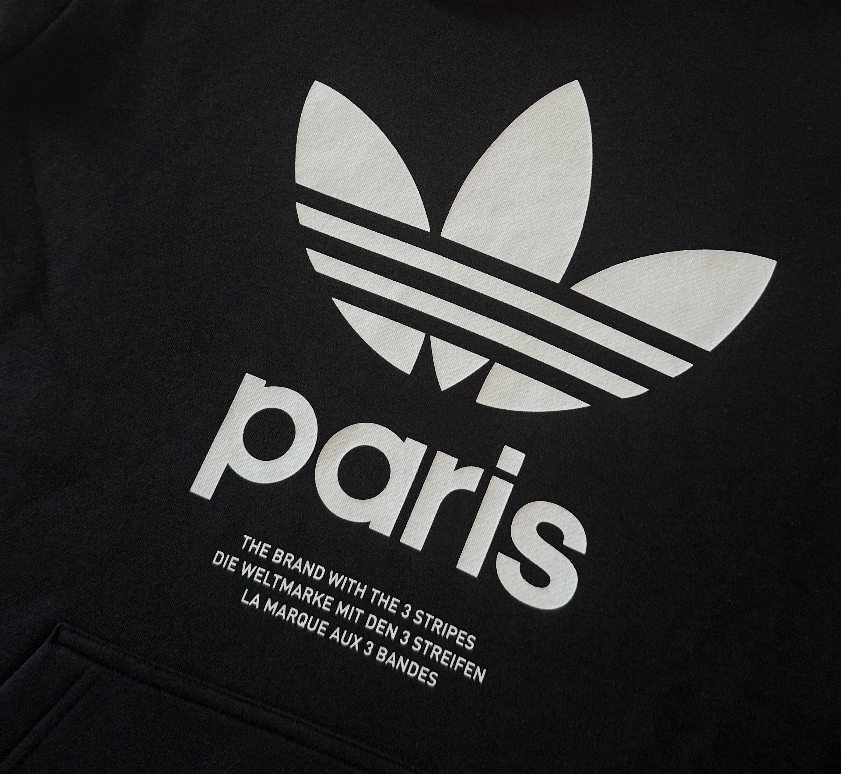Adidas Adidas Icone Paris City Originals Hoodie Black Ip6535 XS Size US XS / EU 42 / 0 - 6 Thumbnail