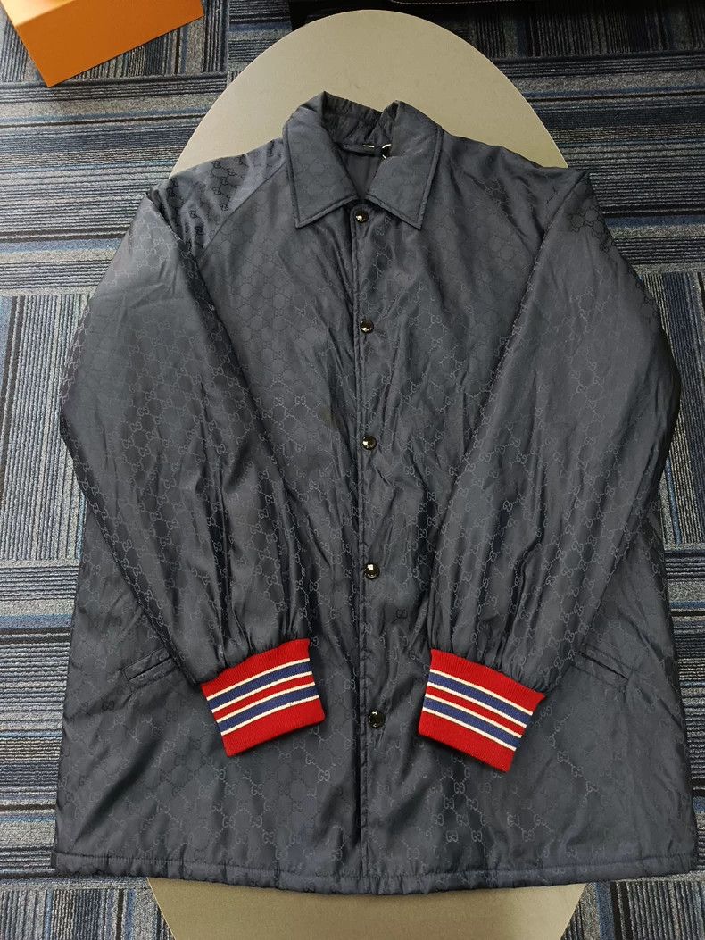Gucci Gucci Dark-patterned full-print jacket 2504-Nextarrow Size US M / EU 48-50 / 2 - 1 Thumbnail