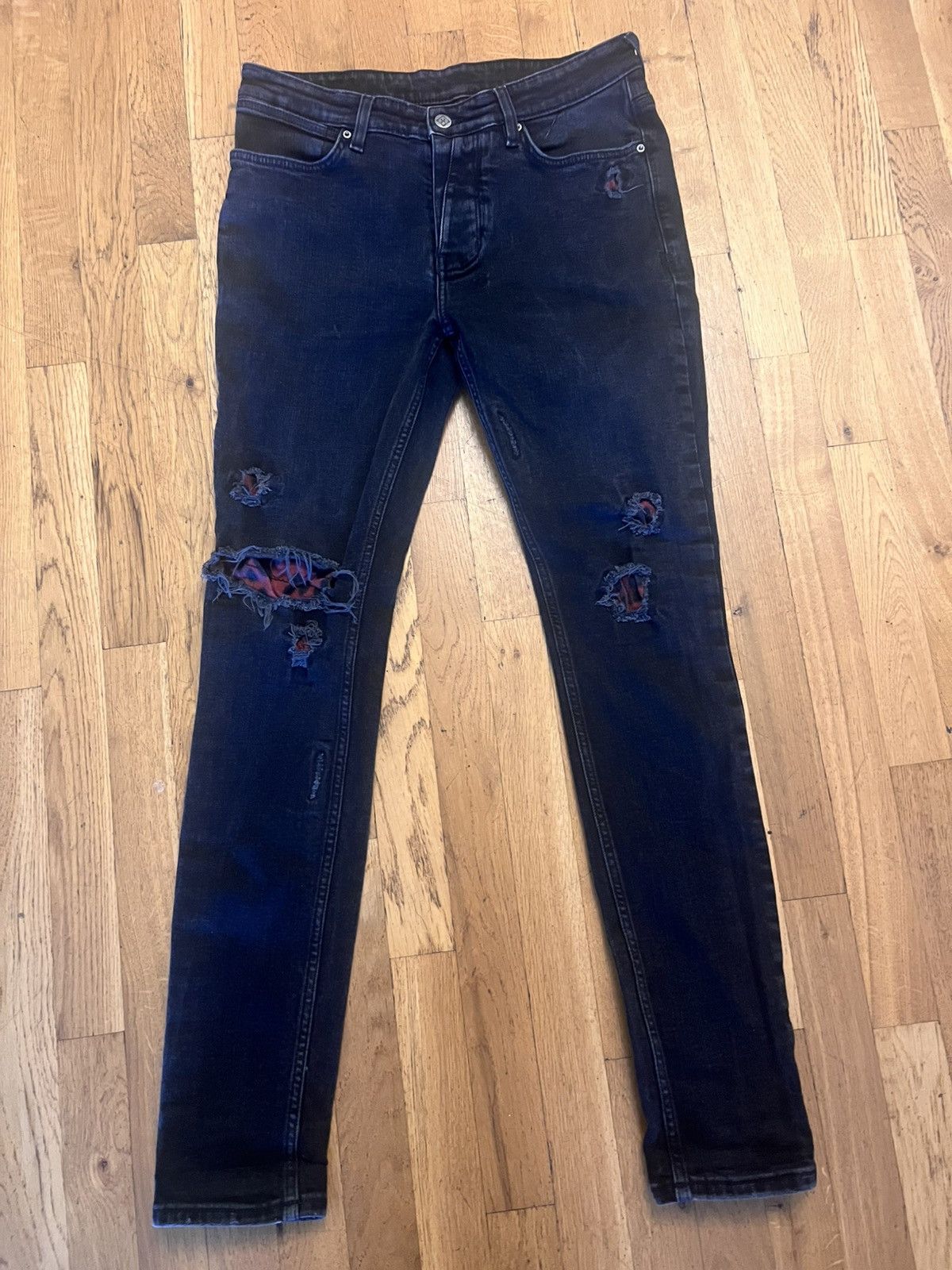 Ksubi Ksubi black distressed jeans 001 Size US 32 / EU 48 - 1 Thumbnail