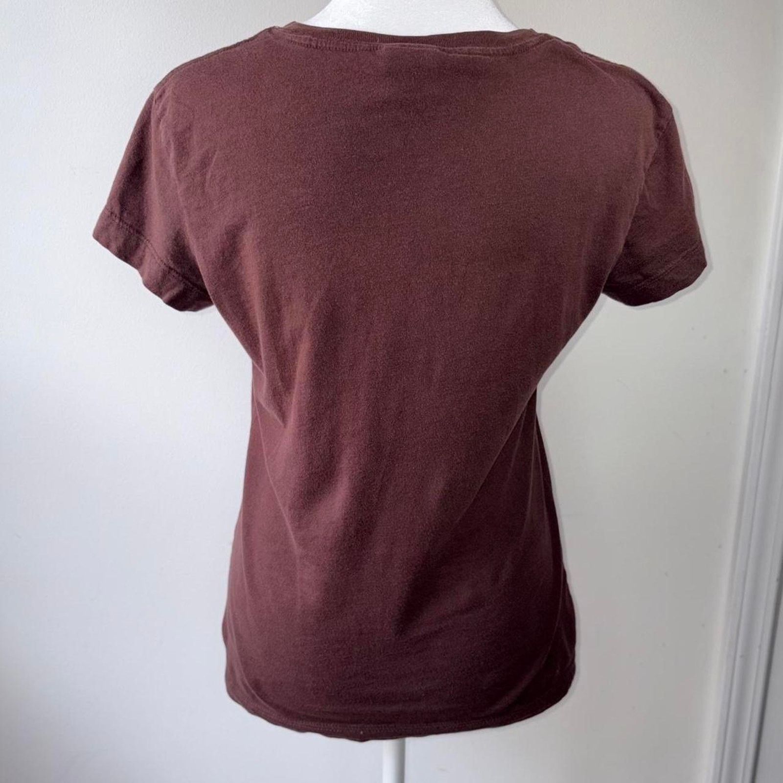Vintage Brown Vintage Mustang 40th Anniversary Horse Graphic Tee Size XS / US 0-2 / IT 36-38 - 4 Thumbnail