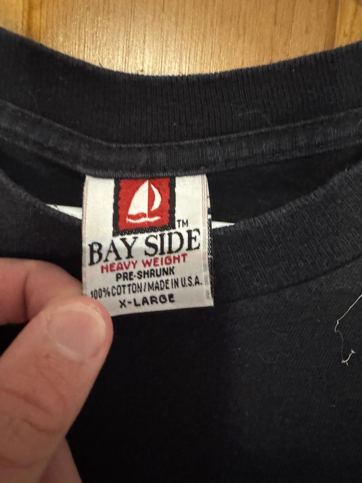 Other Bay Side Heavy Weight Pre-Shrunk Black T-Shirt XL Size US XL / EU 56 / 4 - 3 Thumbnail
