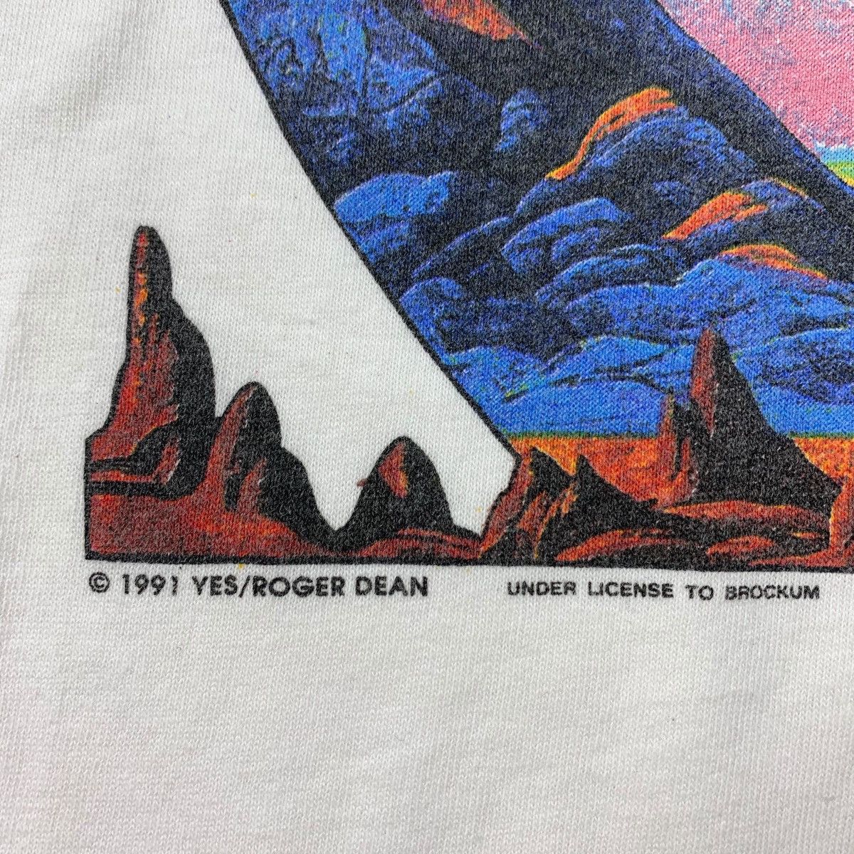 Brockum Vintage 90s YES UNION CONCERT World tour 1991 band tees Size US XL / EU 56 / 4 - 10 Thumbnail