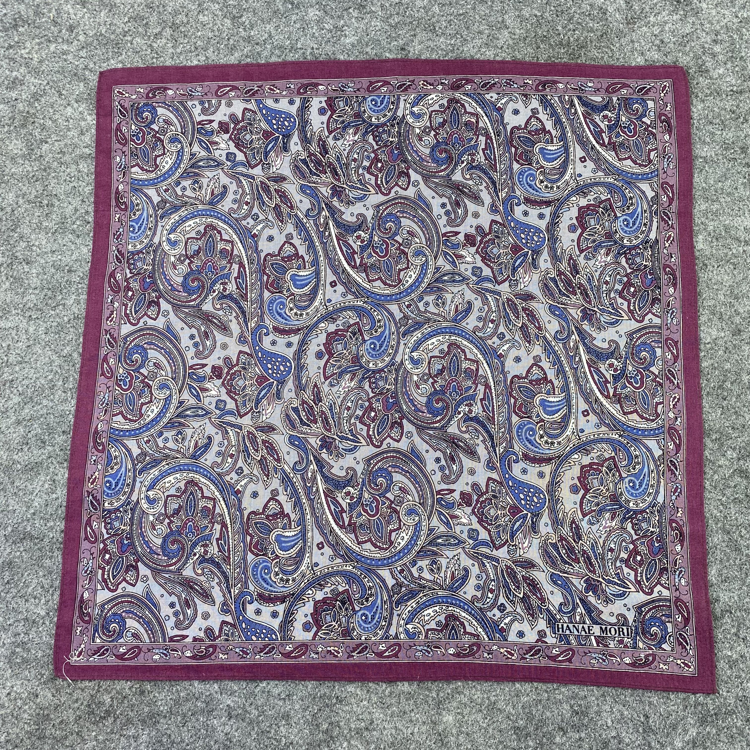 Hanae Mori × Japanese Brand Hanae Mori Handkerchief / Bandana / Neckerchief-B721 Size ONE SIZE - 3 Thumbnail
