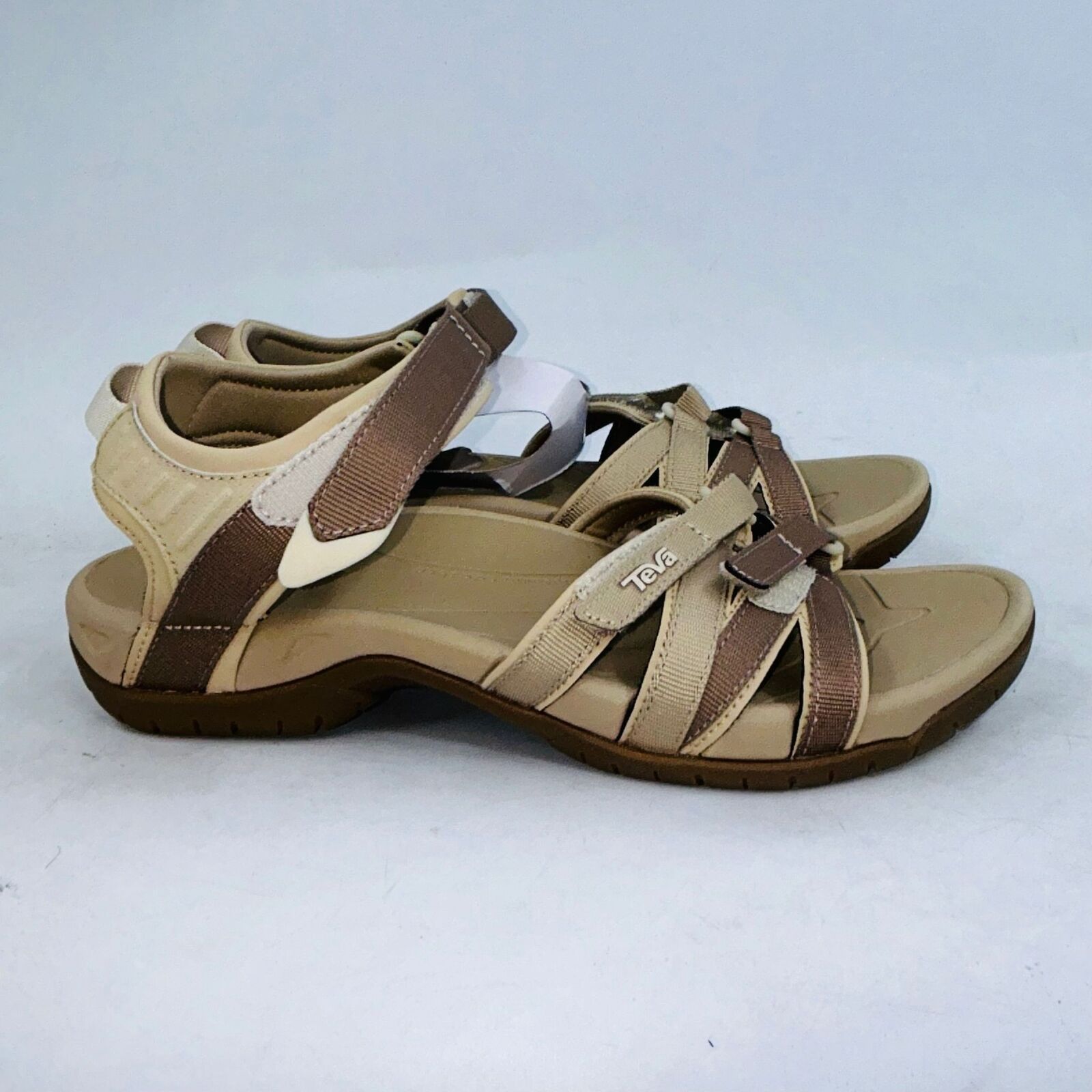 Teva TEVA WOMEN'S BROWN TIRRA ADJUSTABLE STRAP SANDALS SIZE 9B Size US 9 / IT 39 - 1 Thumbnail