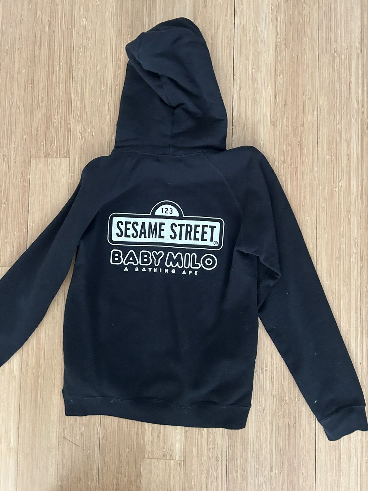 Bape Bape A Bathing Ape Sesame Street Hoodie Black Size S / US 4 / IT 40 - 8 Thumbnail