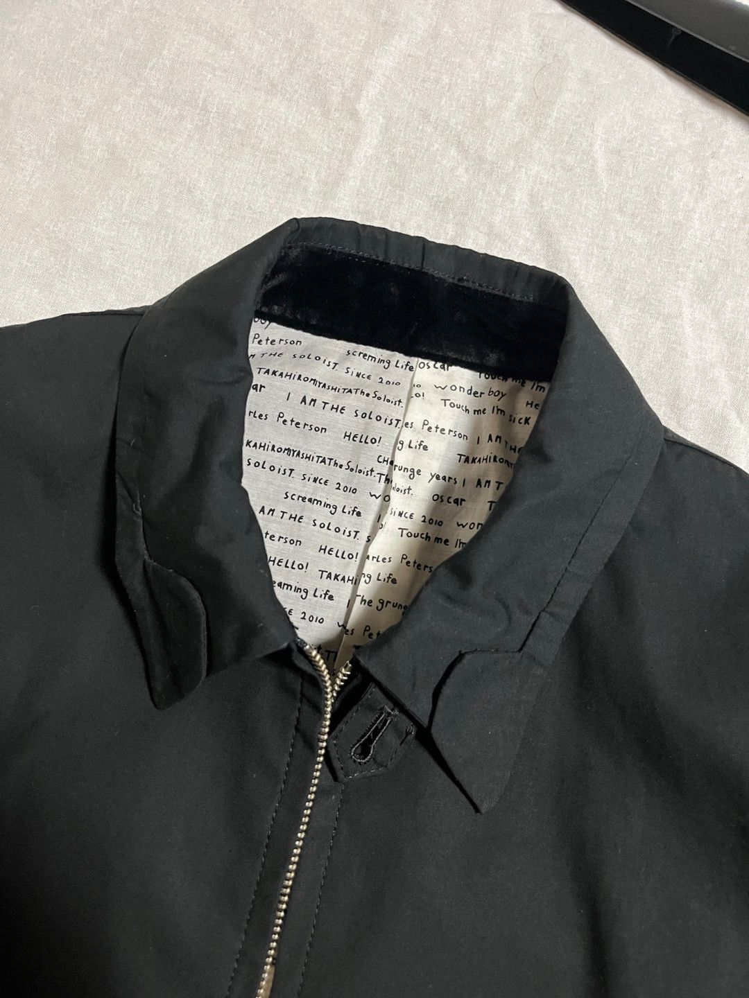 Takahiromiyashita The Soloist. MUSIC zip up jacket 19SS Size US M / EU 48-50 / 2 - 2 Thumbnail