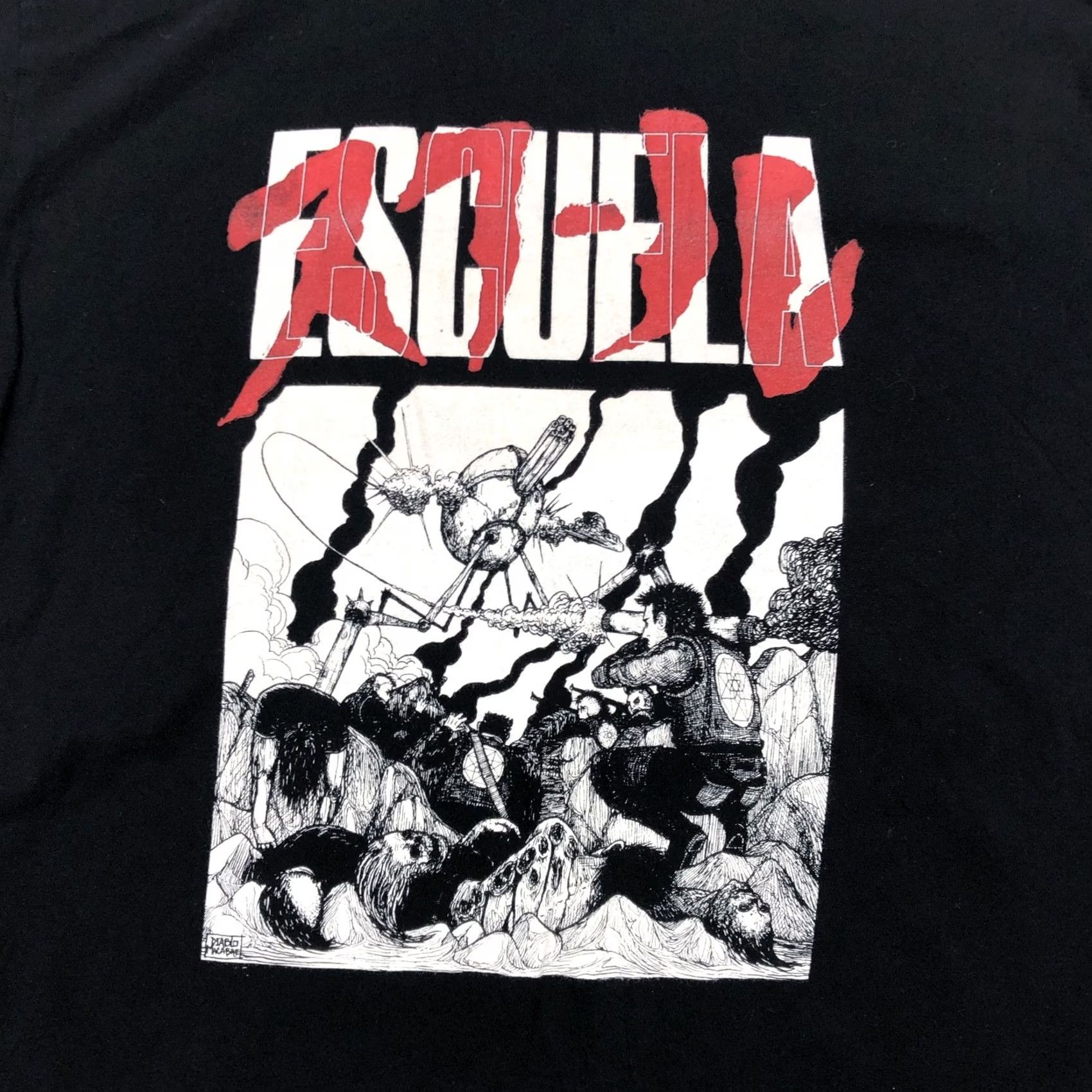 Anvil Escuela Grind Diablo Macabre Men's Black Band Shirt Size L Short Sleeve Anvil Size US L / EU 52-54 / 3 - 2 Thumbnail