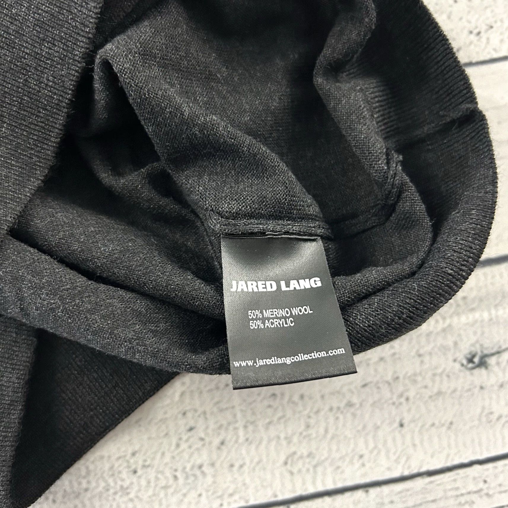 Jared Lang VINTAGE Jared Lang Merino Wool Blend V Neck Pullover Sweater Men's Small Gray 69 Size US S / EU 44-46 / 1 - 6 Thumbnail