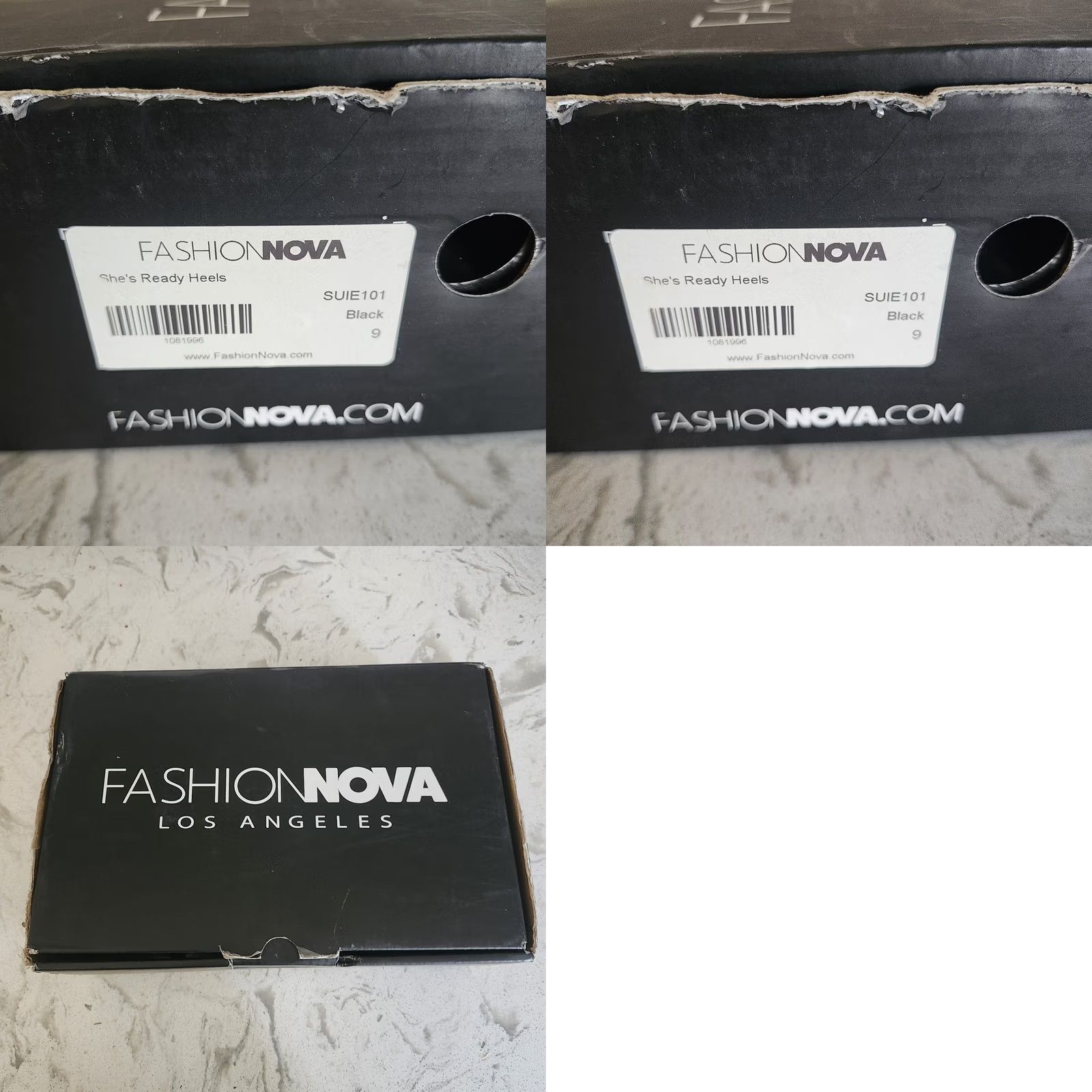 Fashion Nova Fashion Nova She's Ready Heels Women's Black Wrap Up Strappy Heel Size 9 Going Out Womens Size US 9 / IT 39 - 9 Thumbnail