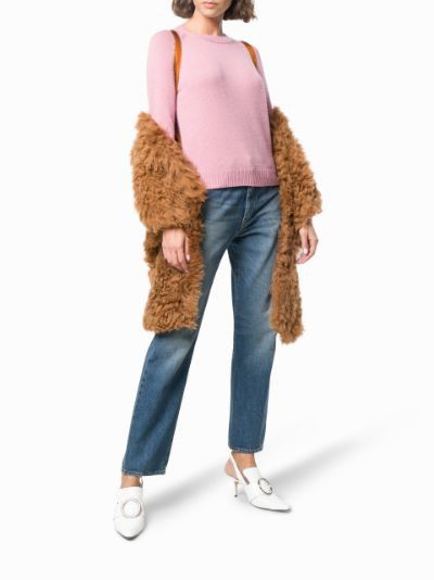 Sies Marjan Sies Marjan Jordi Shearling Shrug Size ONE SIZE - 7 Thumbnail