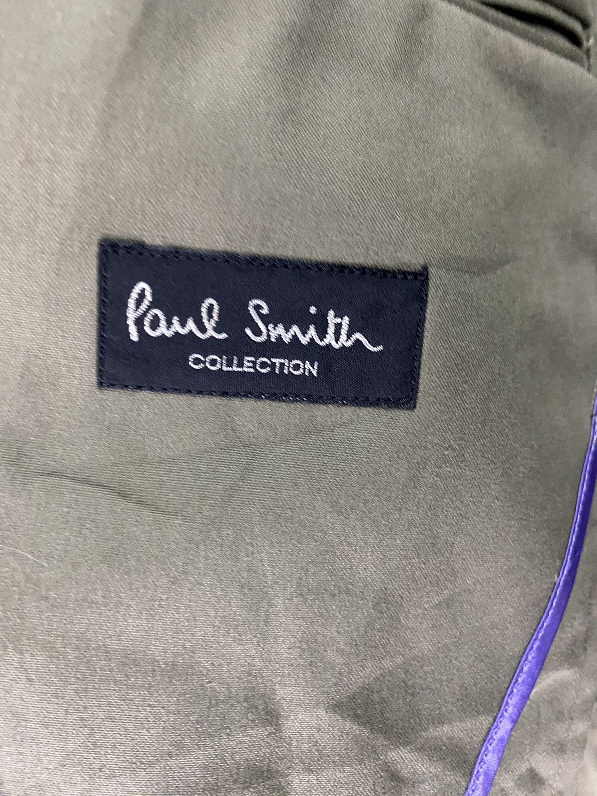 Designer × Paul Smith Vintage Paul Smith Cotton Blazer Size 40L - 9 Thumbnail