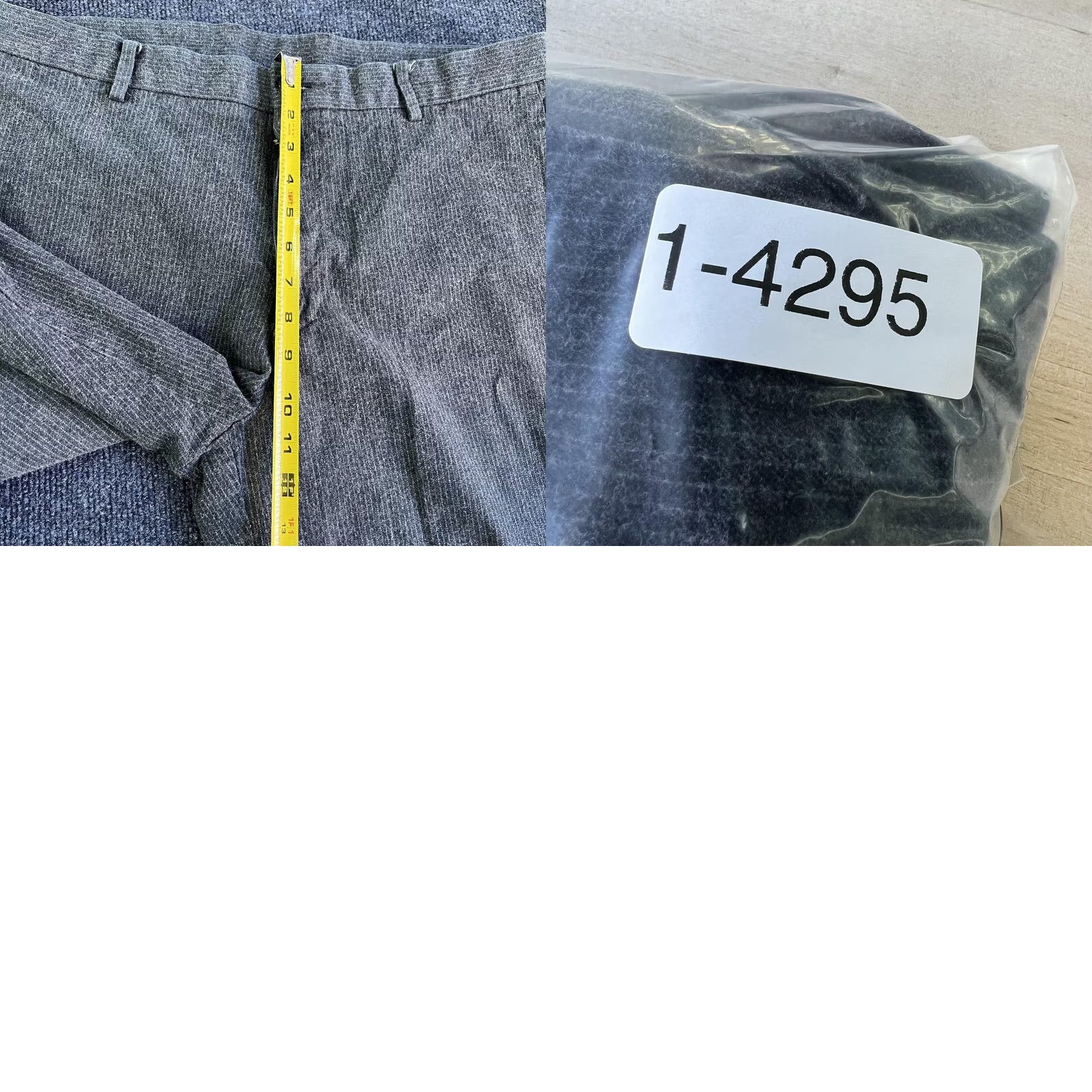 Dockers Y2K Dockers D2 Pants Mens 36x32 Gray Stripe Chino Straight Fit Cotton Daper Size US 36 / EU 52 - 9 Thumbnail