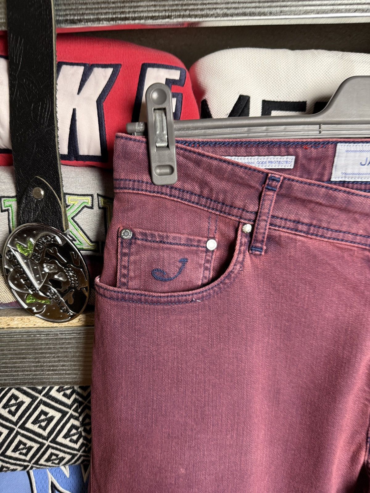 Jacob Cohen JACOB Cohen jeans limited edition denim luxury Size US 33 - 5 Thumbnail