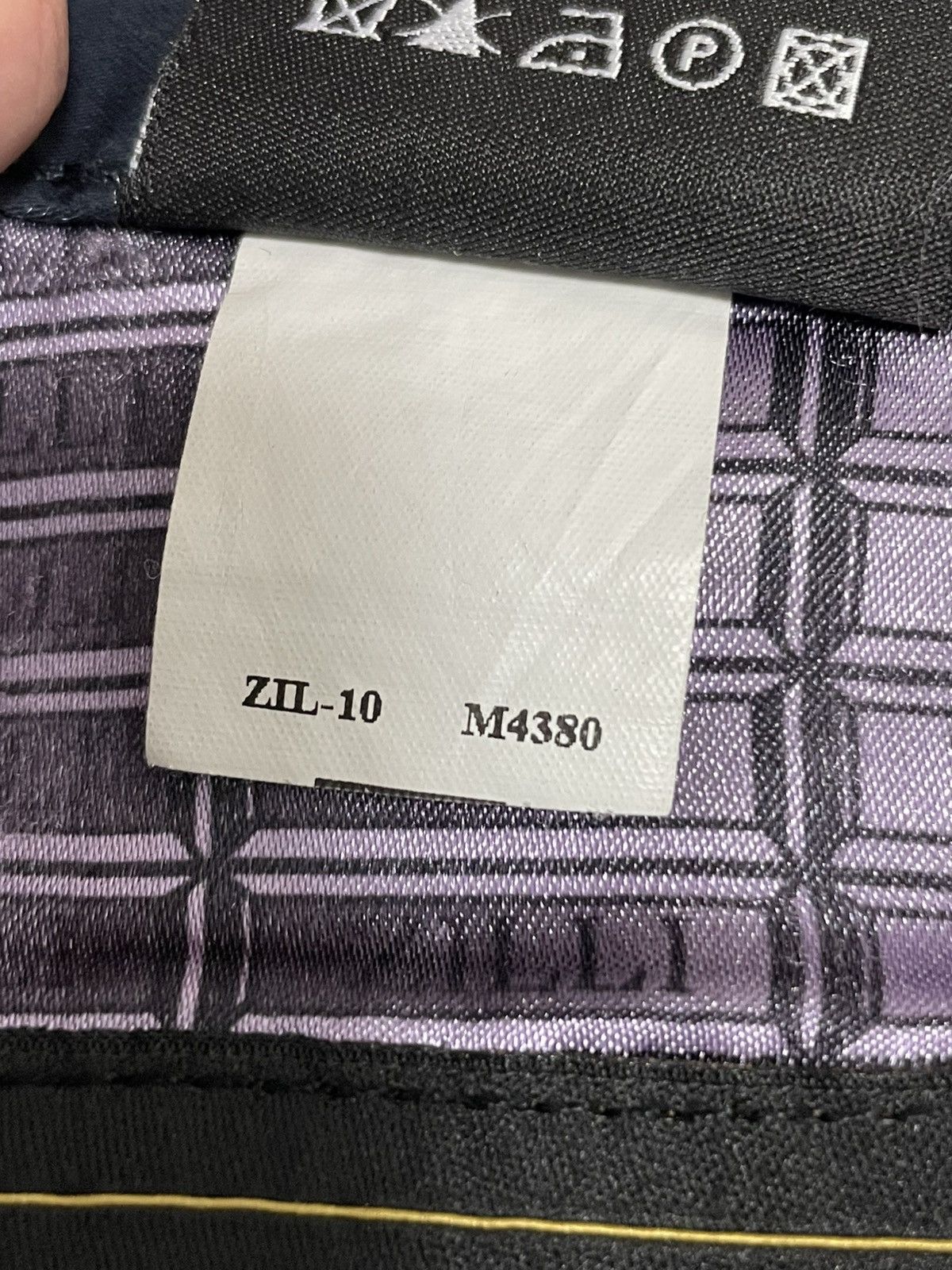 Zilli Zilli Mens Cotton Light Navy Chino Pants Size US 33 - 8 Thumbnail