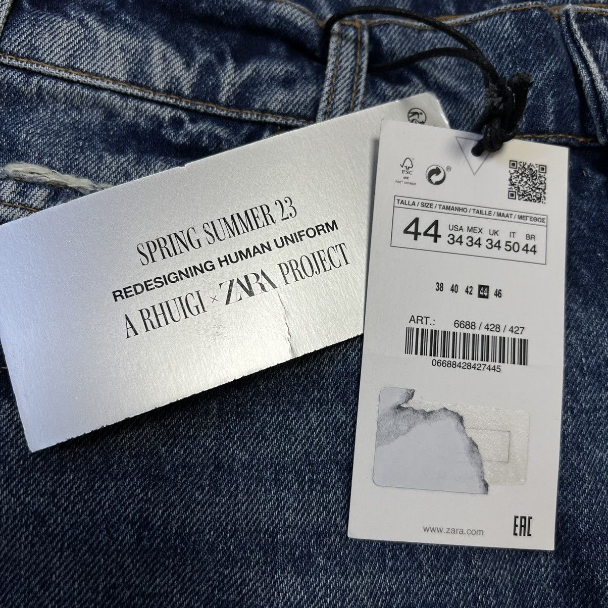 Rhude × Zara RHUDE x Zara NEW Denim Shorts logo size 34 Size US 34 / EU 50 - 25 Thumbnail