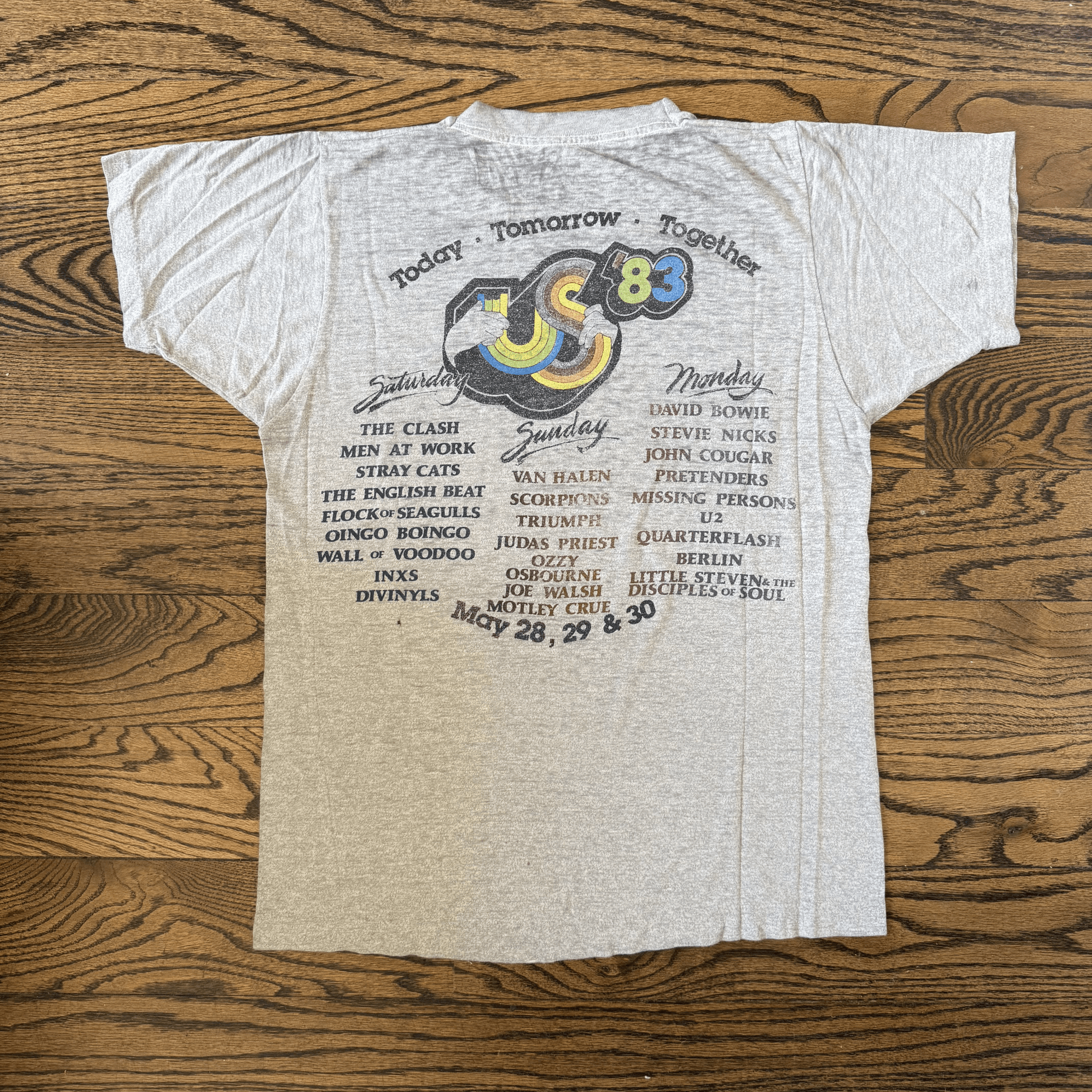 Vintage VERY RARE '83 Us Festival T-Shirt MiUSA Size US S / EU 44-46 / 1 - 2 Thumbnail