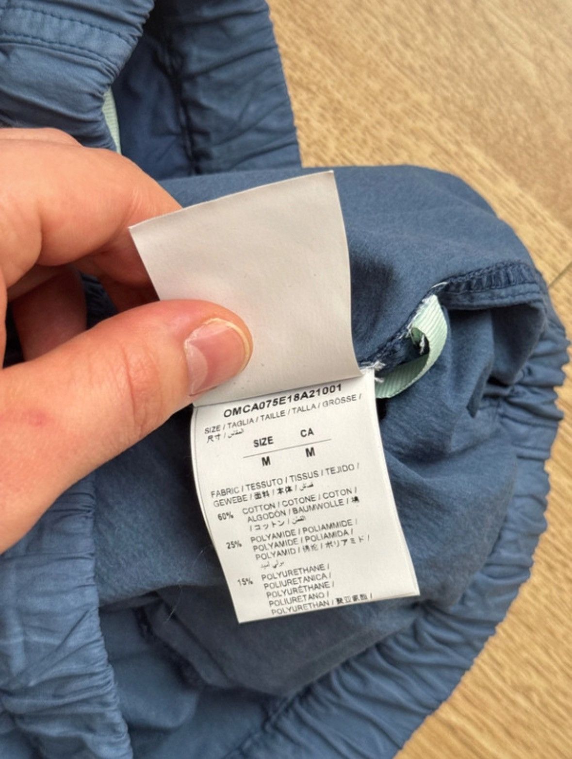 Off-White Off-White Parachute Cargo Pants SS20 Virgil Blue Size US 32 / EU 48 - 9 Thumbnail