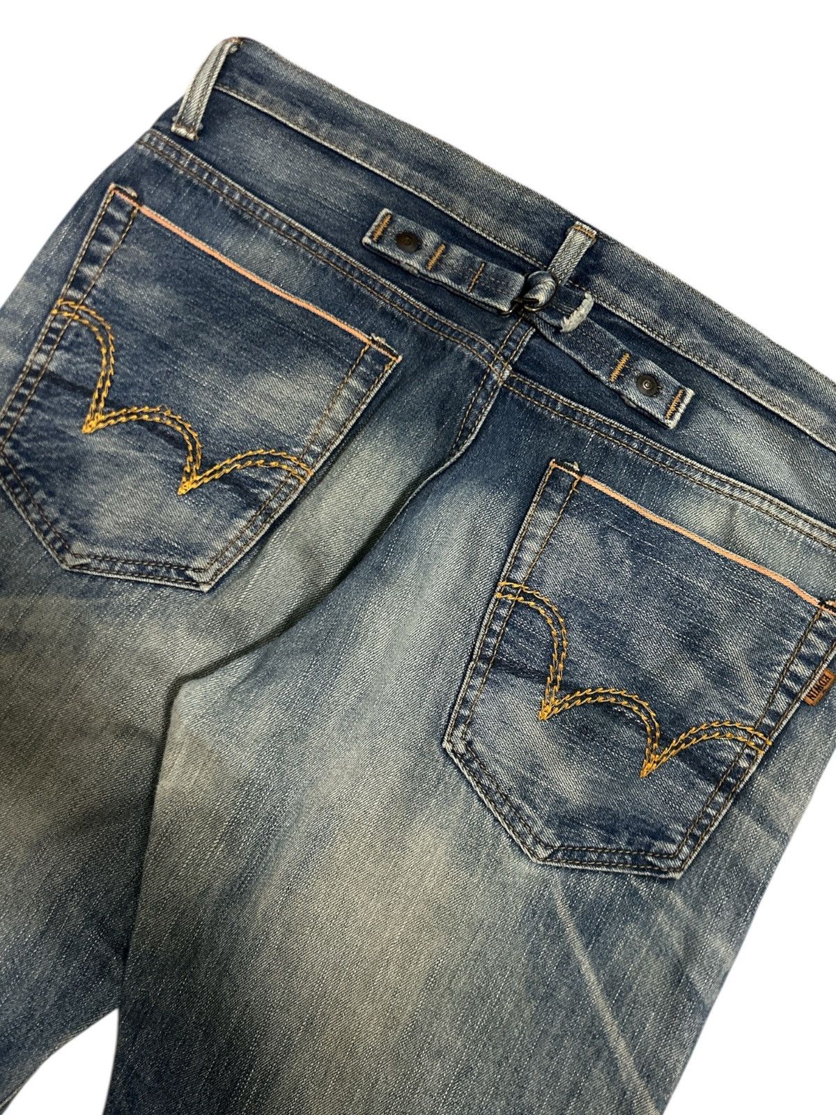 Edwin EDWIN Japan 50514 Vintage Repro Selvedge Denim Jeans Size US 33 - 5 Thumbnail