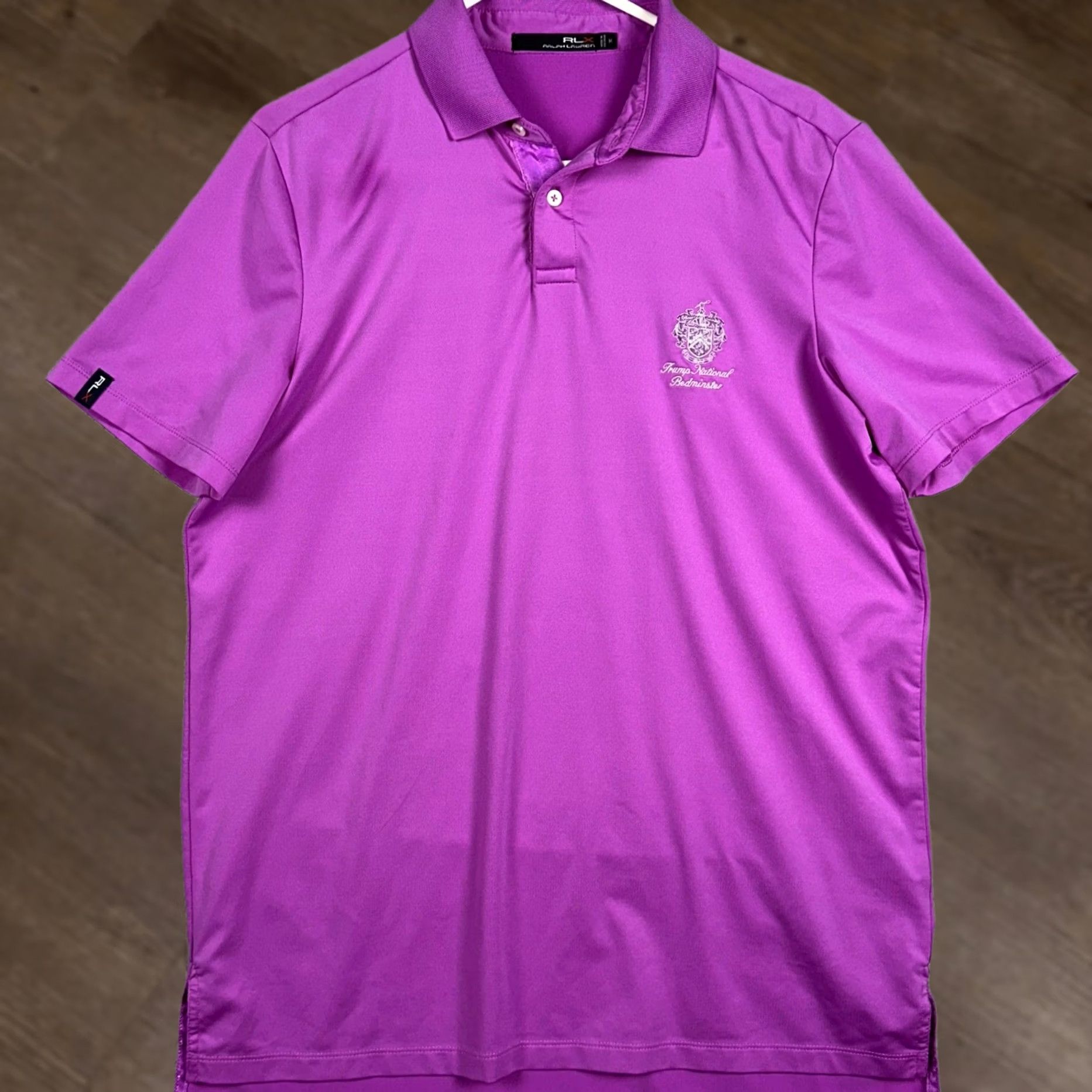 RLX Ralph Lauren RLX Ralph Lauren Polo Shirt Mens M Purple Golf Performance Stretch Short Sleeve Size US M / EU 48-50 / 2 - 1 Thumbnail
