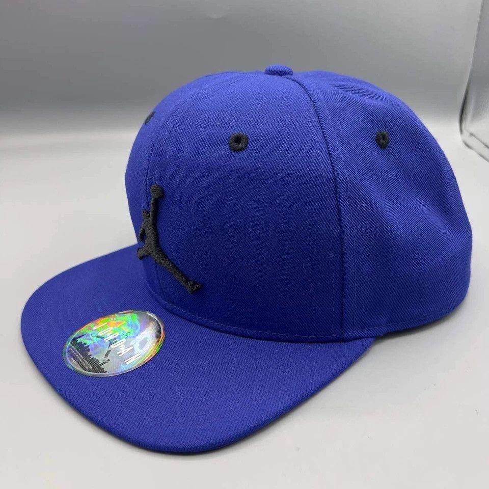 Jordan Brand Air Jordan Hat Men Embroidered Logo Jumpman Snap Back Cap Size ONE SIZE - 3 Thumbnail
