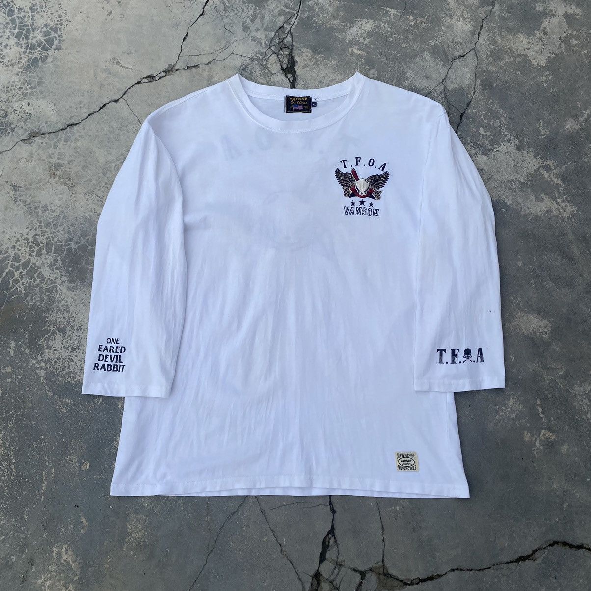 Japanese Brand × Vanson Leathers VANSON X T.F.O.A one eared devil rabbit Size US L / EU 52-54 / 3 - 4 Thumbnail