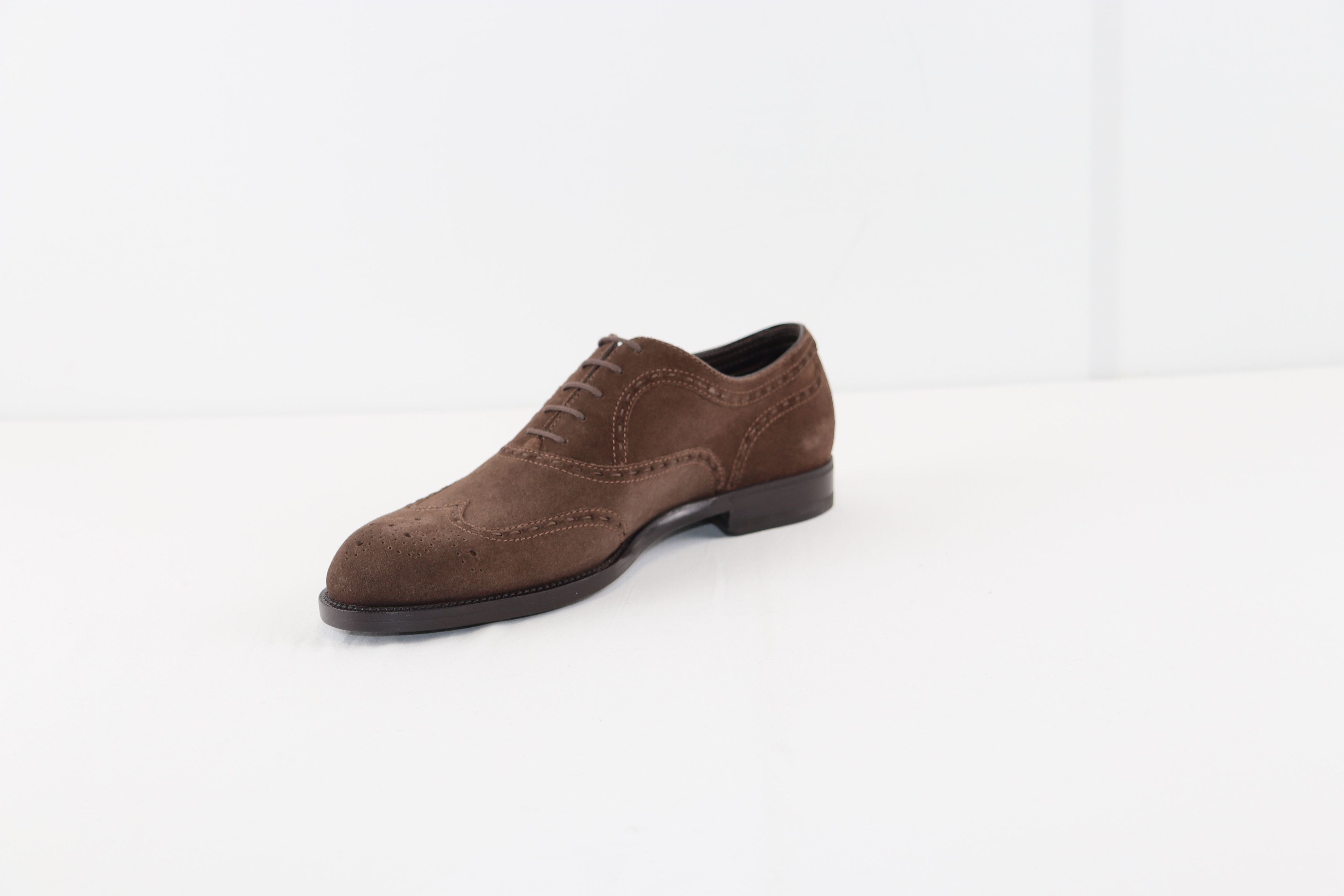 Bottega Veneta o1rshd1 Calf Skin Suede Leather Sole Shoe in Brown Size US 8 / EU 41 - 4 Thumbnail