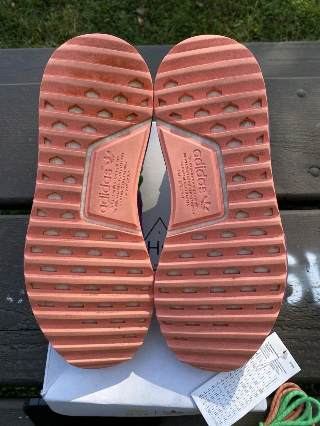 Adidas Adidas Pharrell X NMD Human Race Trail Holi Festival Size 9 Size US 9 / EU 42 - 6 Thumbnail