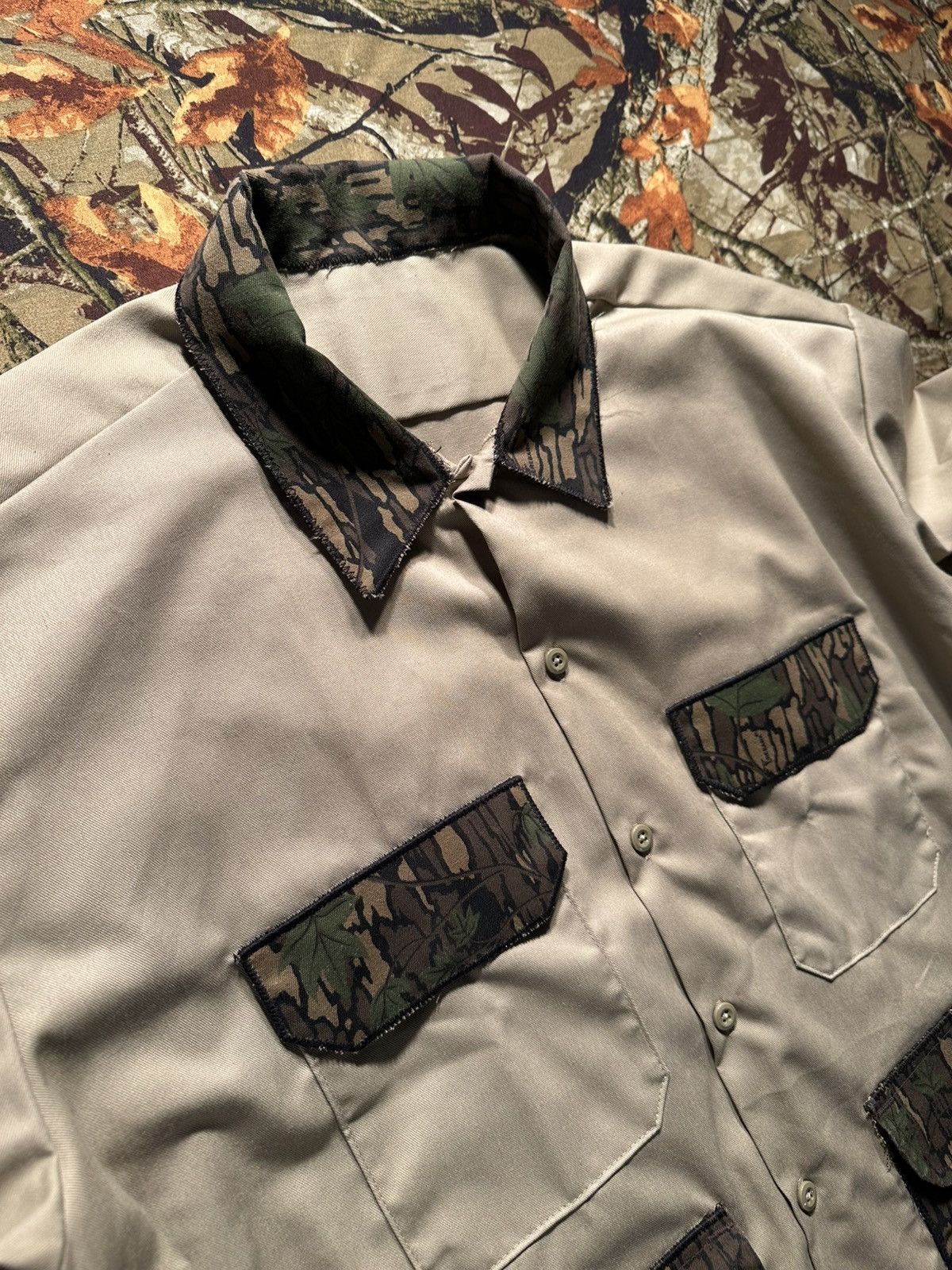 Dickies up-cycled dickies button up Size US XL / EU 56 / 4 - 2 Thumbnail