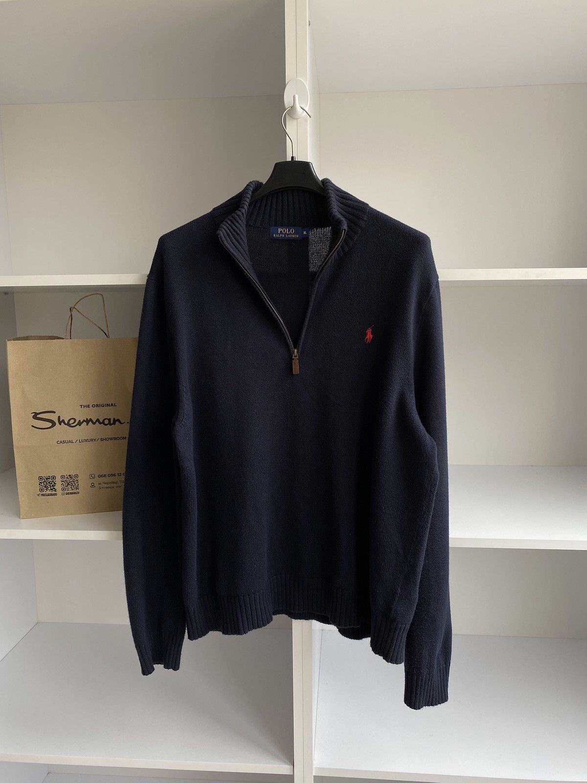 Polo Ralph Lauren × Vintage Vintage Polo Ralph Lauren cardigan sweater Size US XL / EU 56 / 4 - 5 Thumbnail